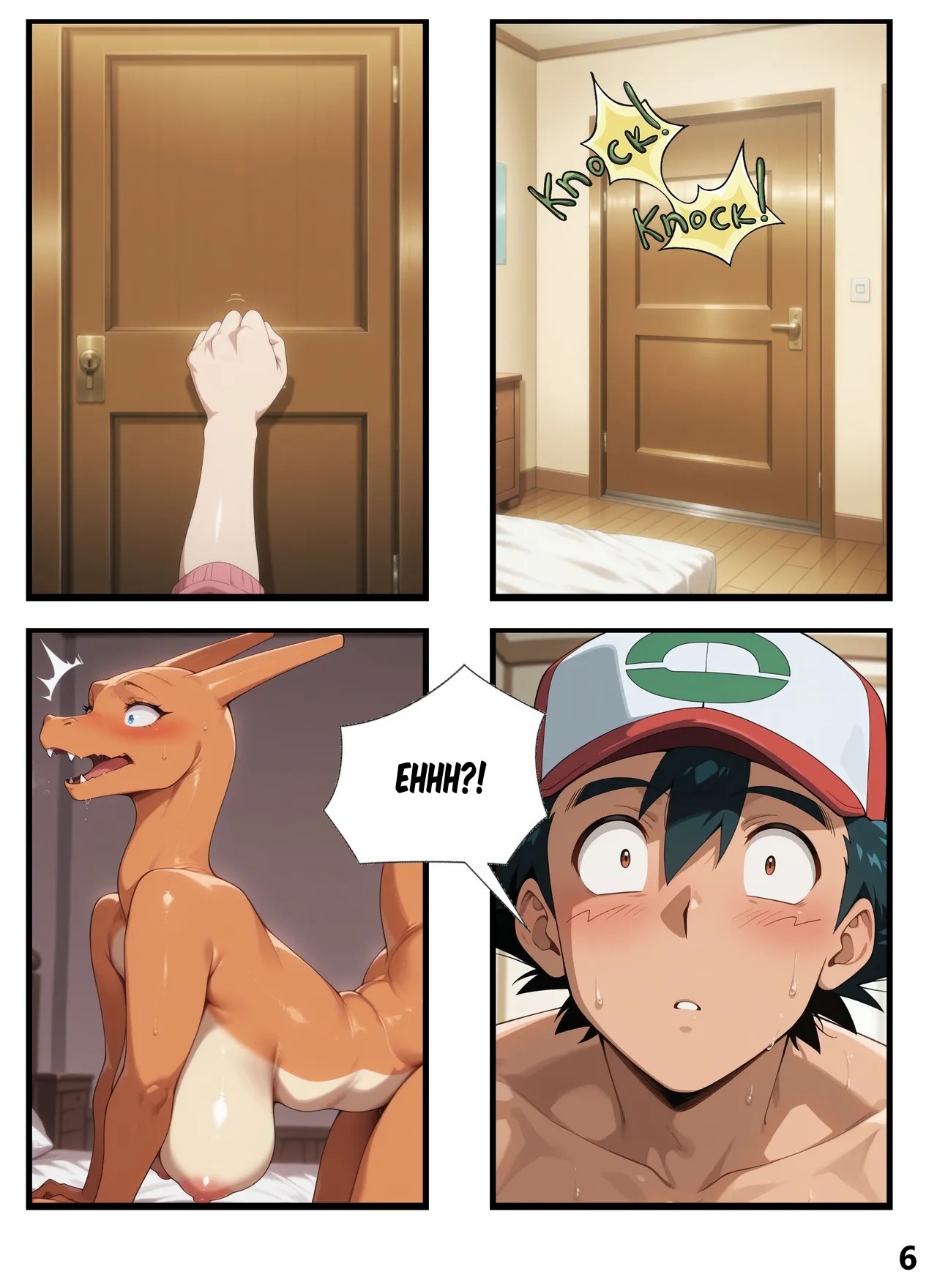 Charizard's Training Session Hentai pt-br 07