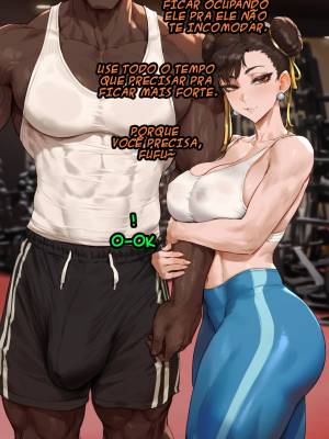 Chun-Li Finds a New Gym Partner Hentai pt-br 05