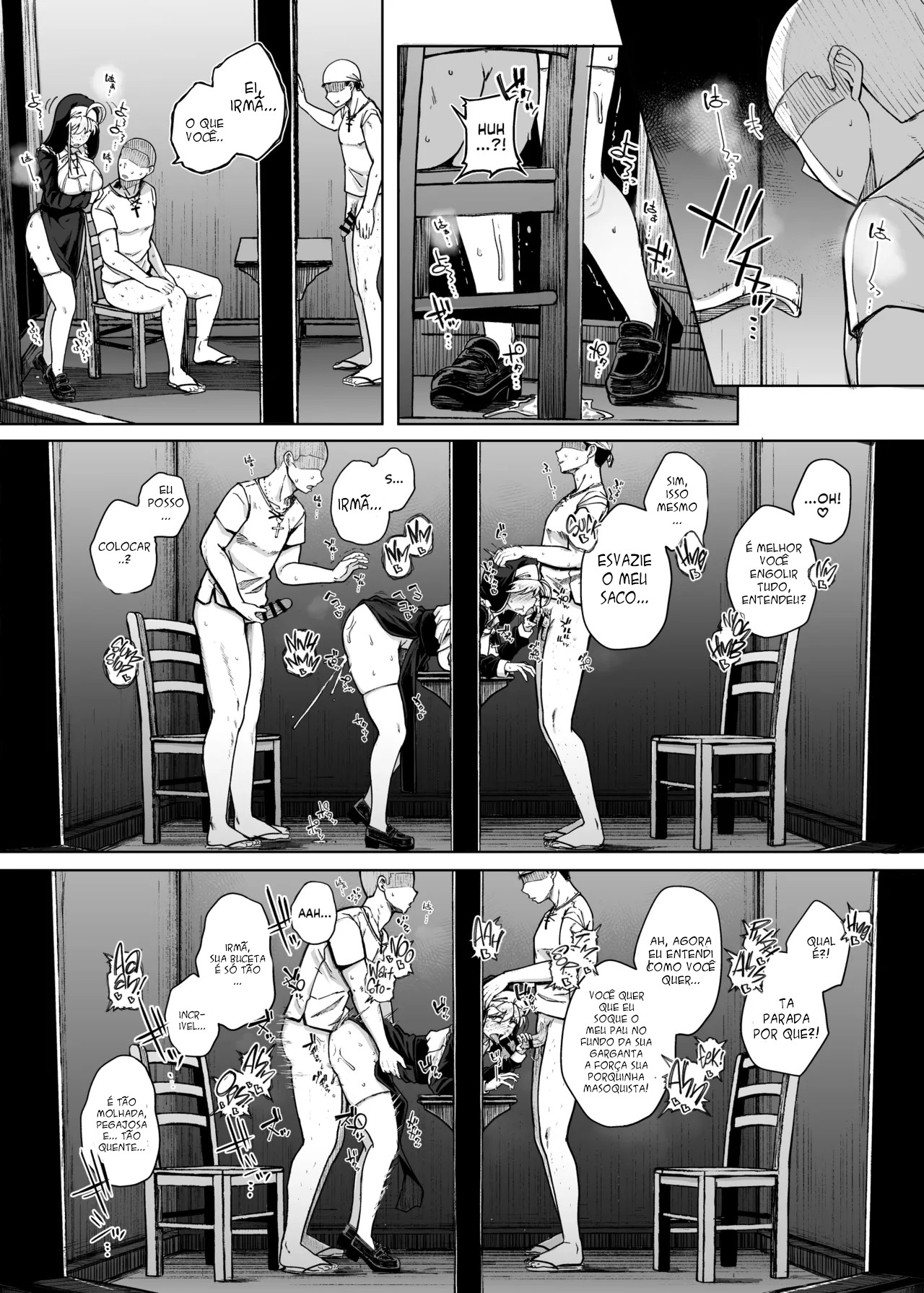 Confession Hole Part 2 Hentai pt-br 51