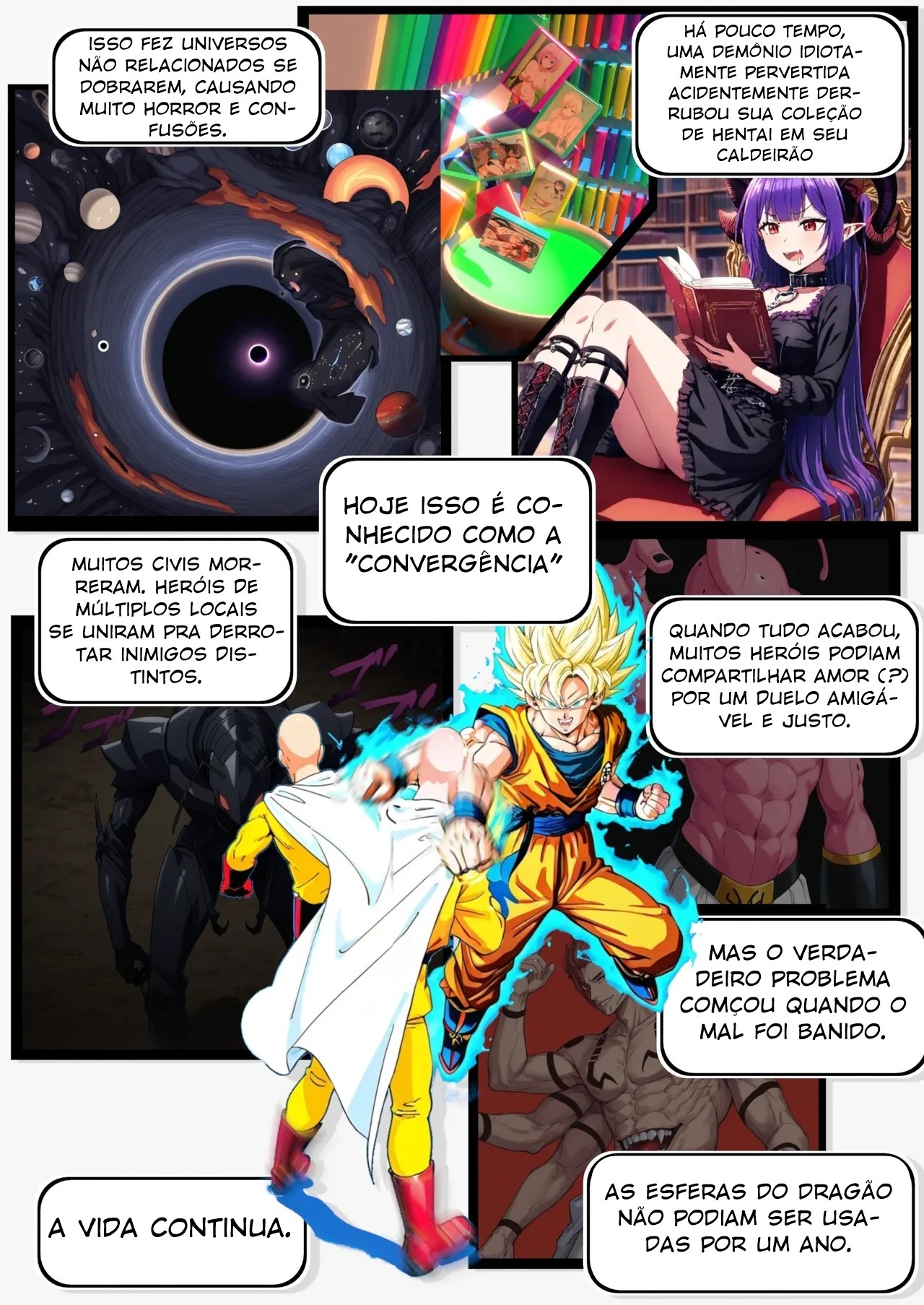 Converged Horny Realms Pard 2: The Beauty And The Beast Hentai pt-br 02