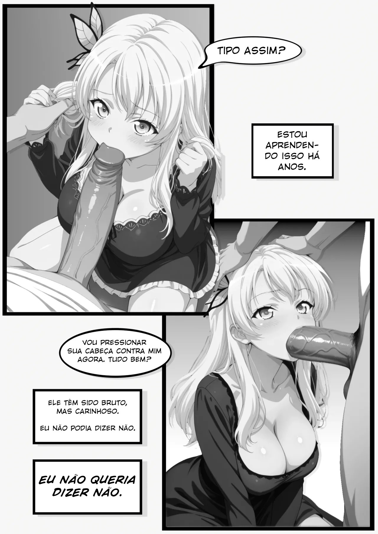 Converged Horny Realms Pard 2: The Beauty And The Beast Hentai pt-br 19