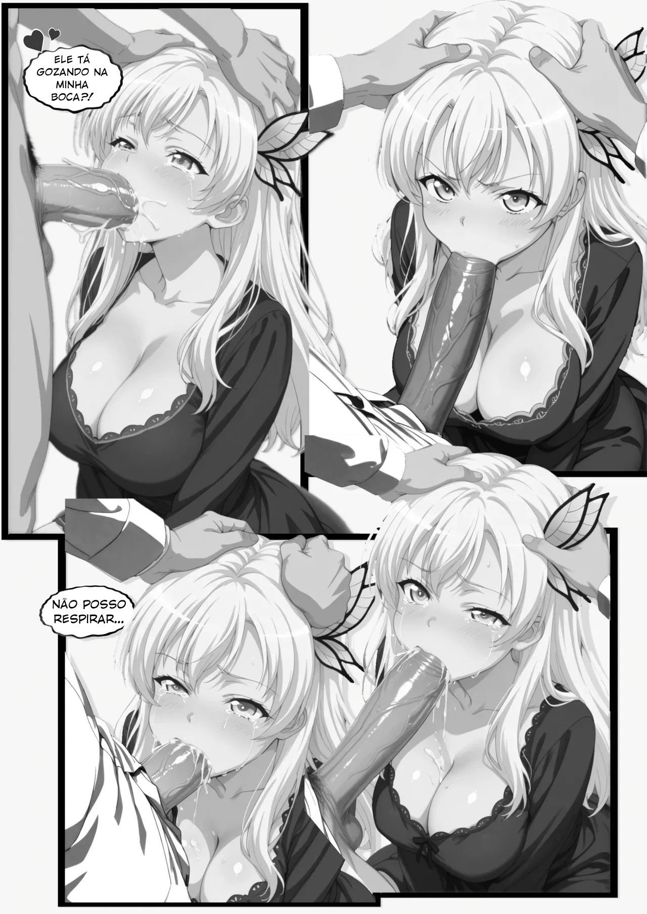 Converged Horny Realms Pard 2: The Beauty And The Beast Hentai pt-br 20