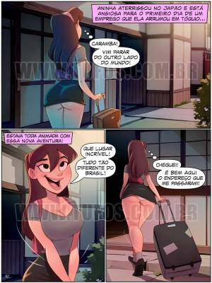 Cosplay de Japinha (Tufos) Hentai pt-br 02
