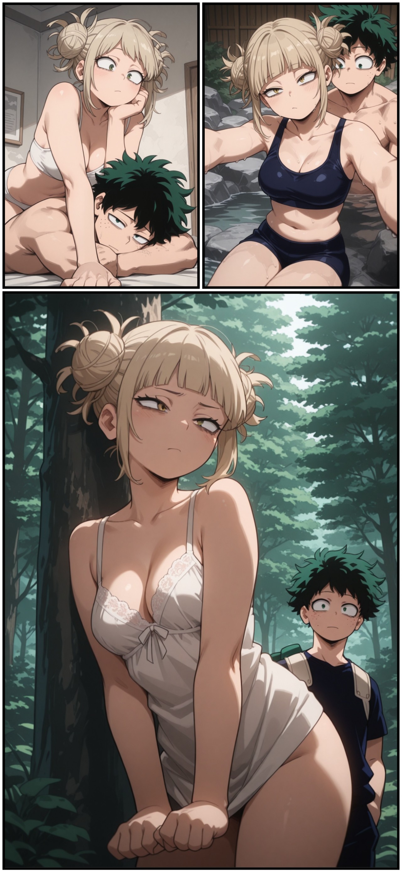 Dangerous Temptation: Toga x Deku Hentai pt-br 42