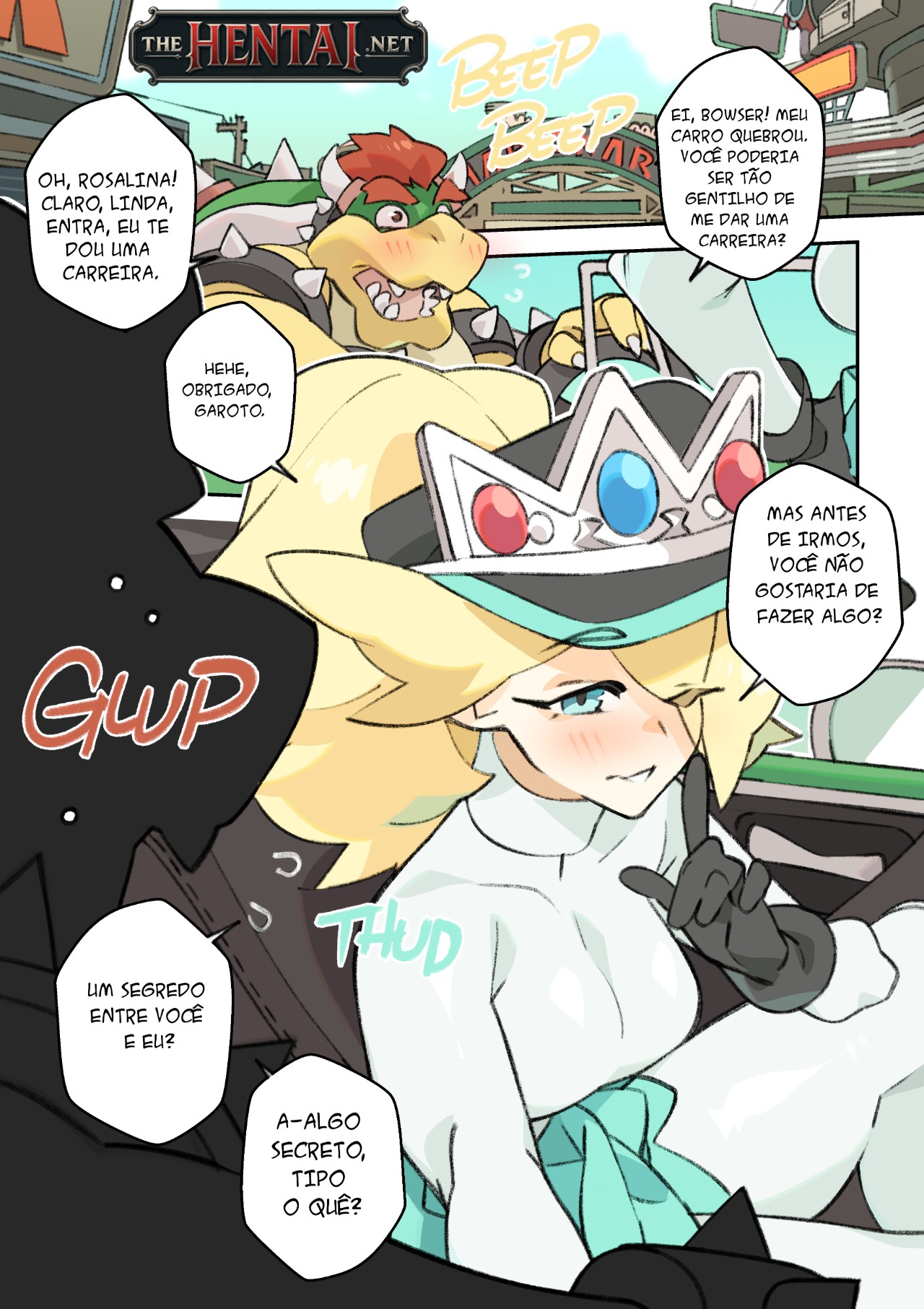 Drift into Rosalina's Galaxy Hentai pt-br 05