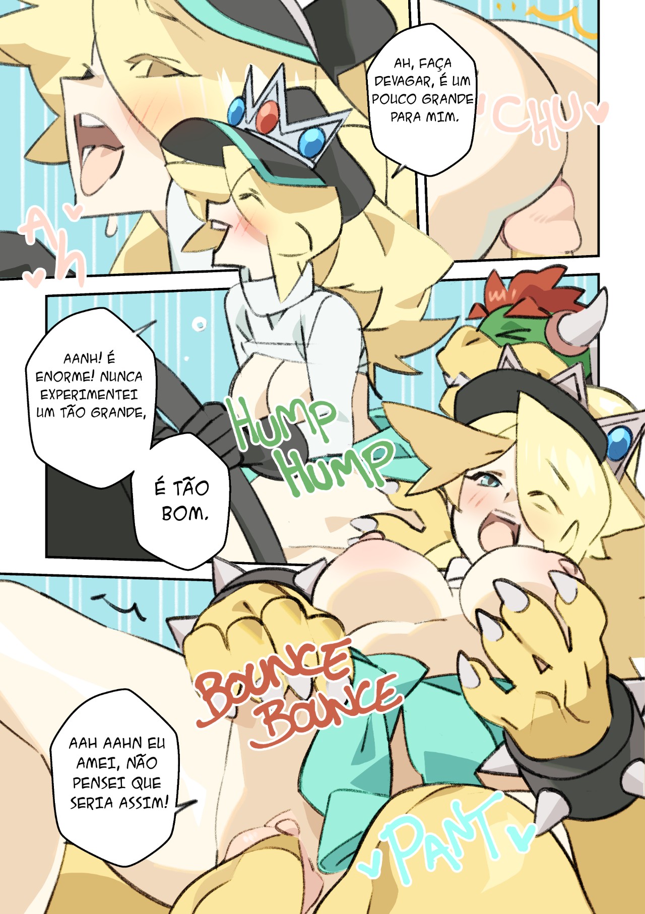 Drift into Rosalina's Galaxy Hentai pt-br 07