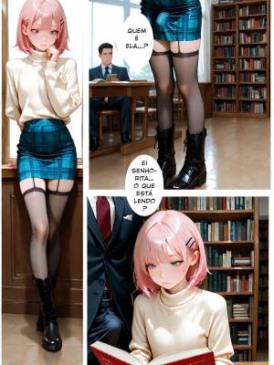 Femboy Library Hentai pt-br 05