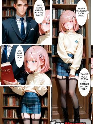 Femboy Library Hentai pt-br 06
