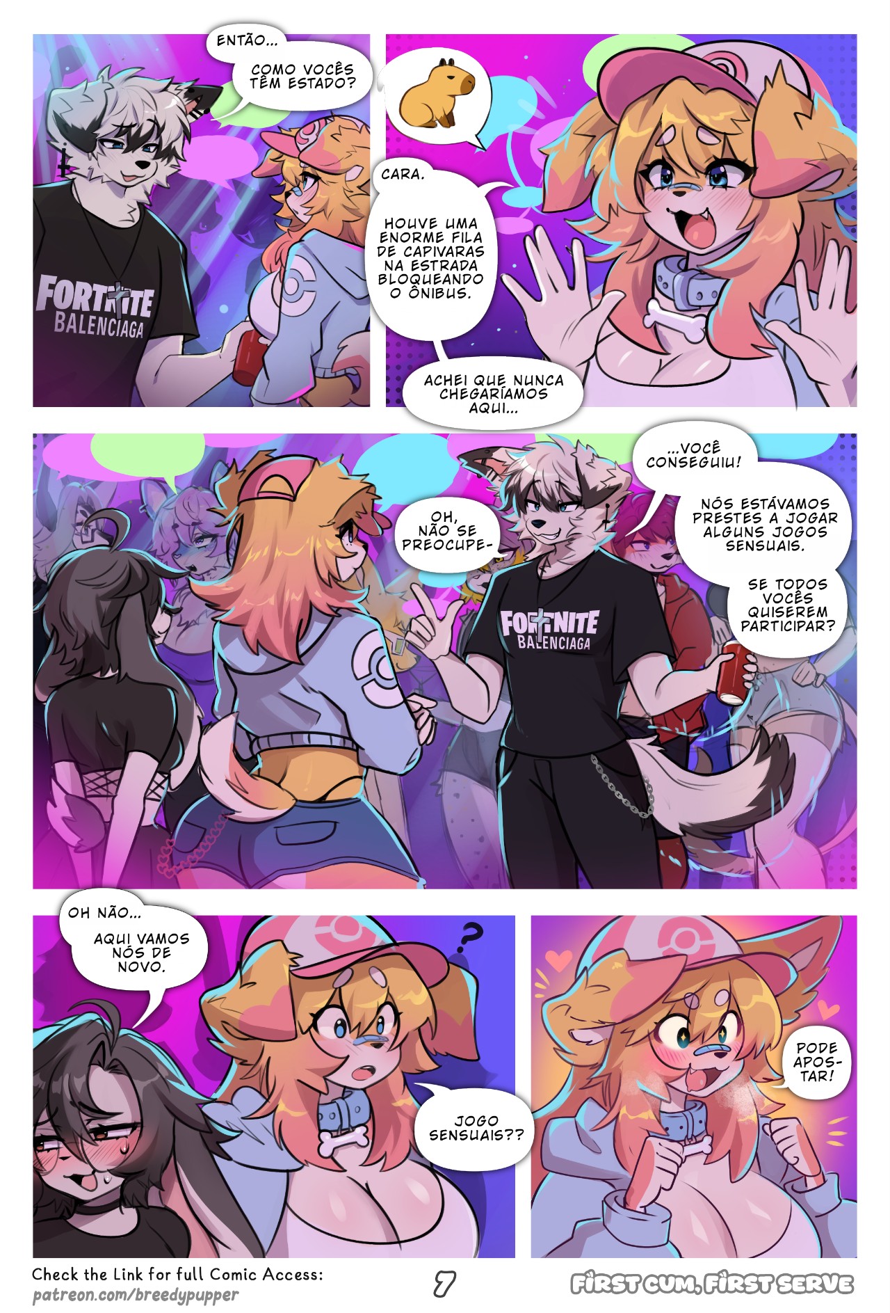 First Cum, First Serve! Hentai pt-br 08