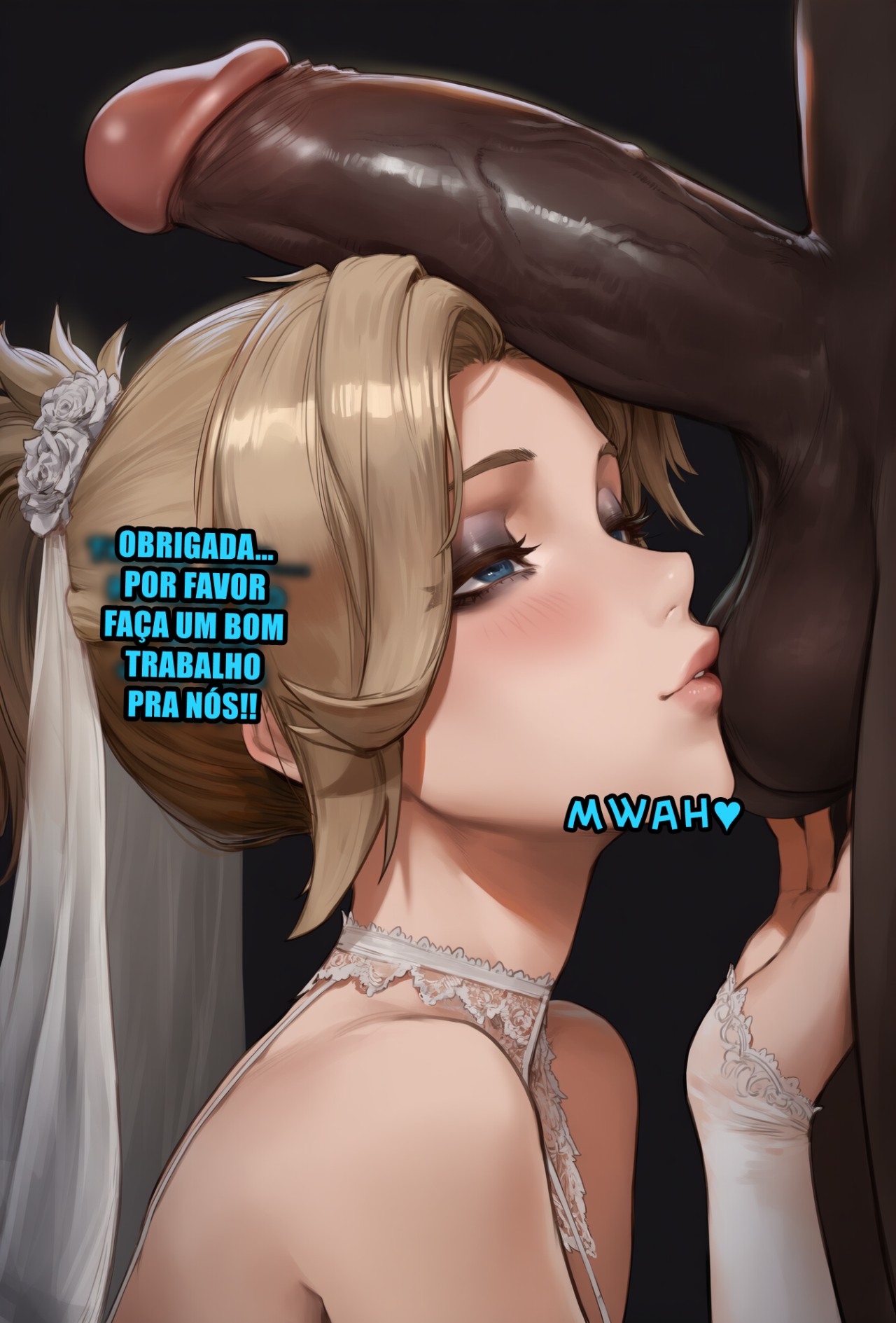Mercy's Anniversary Gift Hentai pt-br 14