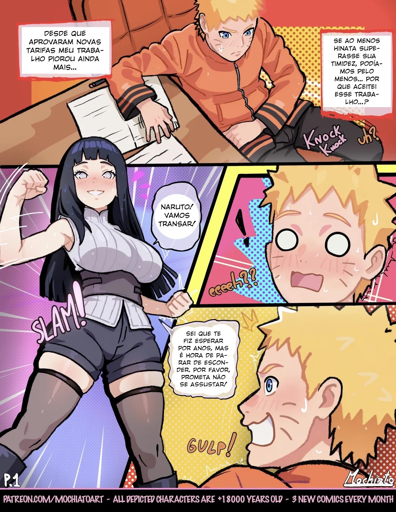 My Cute Wife Hinata Can't Be a Top! Hentai pt-br 02