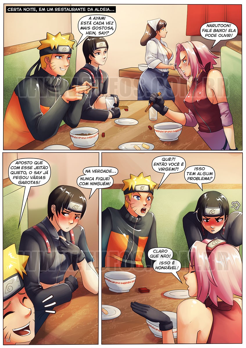 O último ninja virgem (Tufos) Hentai pt-br 02