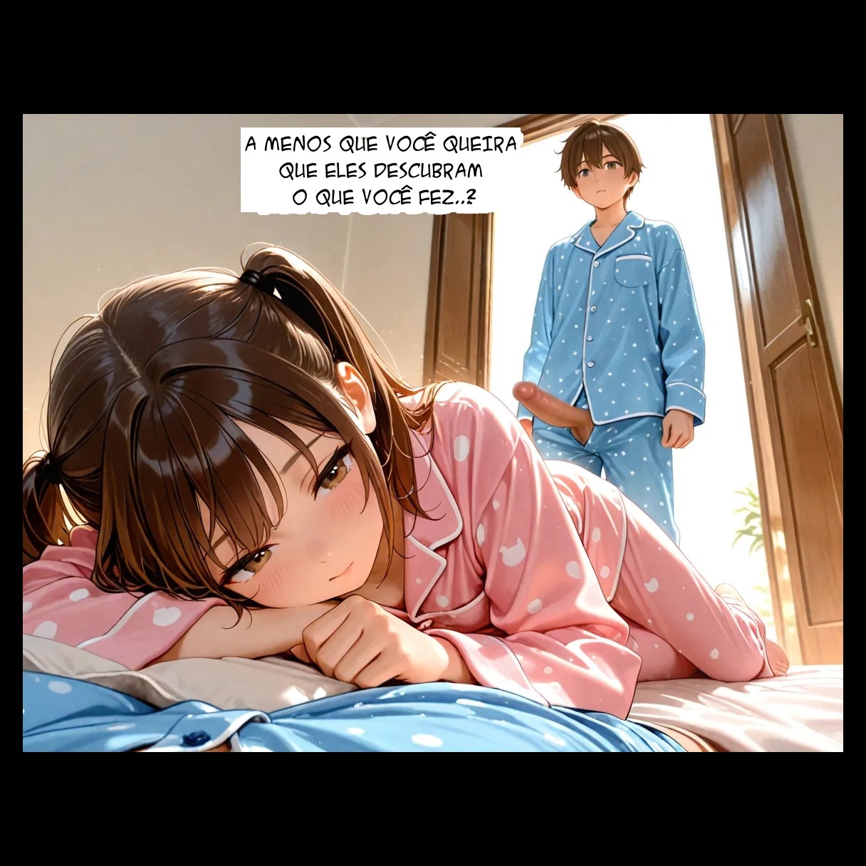 Paying Dearly For Big Brother's Silence Hentai pt-br 08