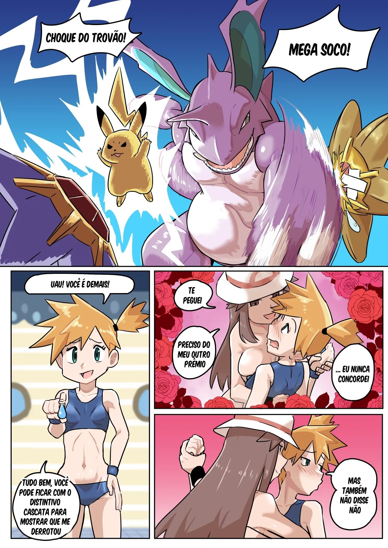 Pokemon Leafy Green Hentai pt-br 10