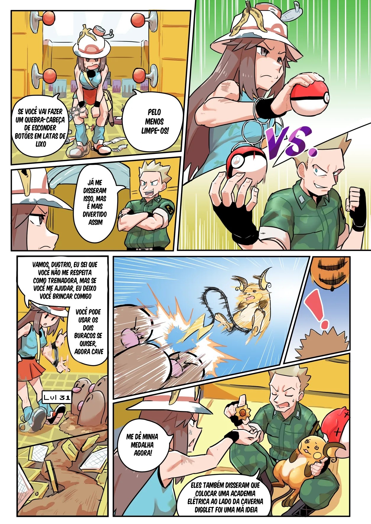 Pokemon Leafy Green Hentai pt-br 19