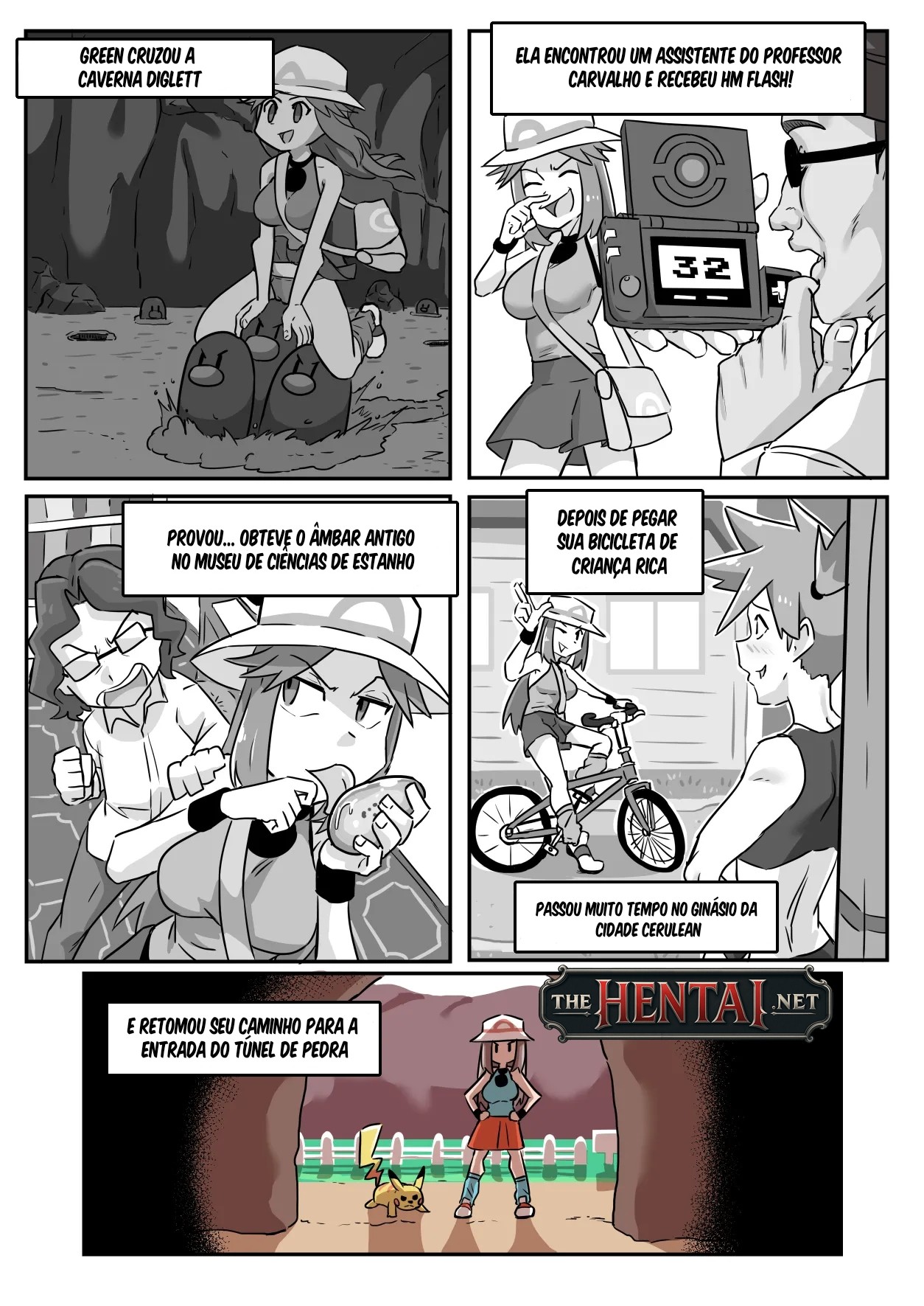 Pokemon Leafy Green Hentai pt-br 20