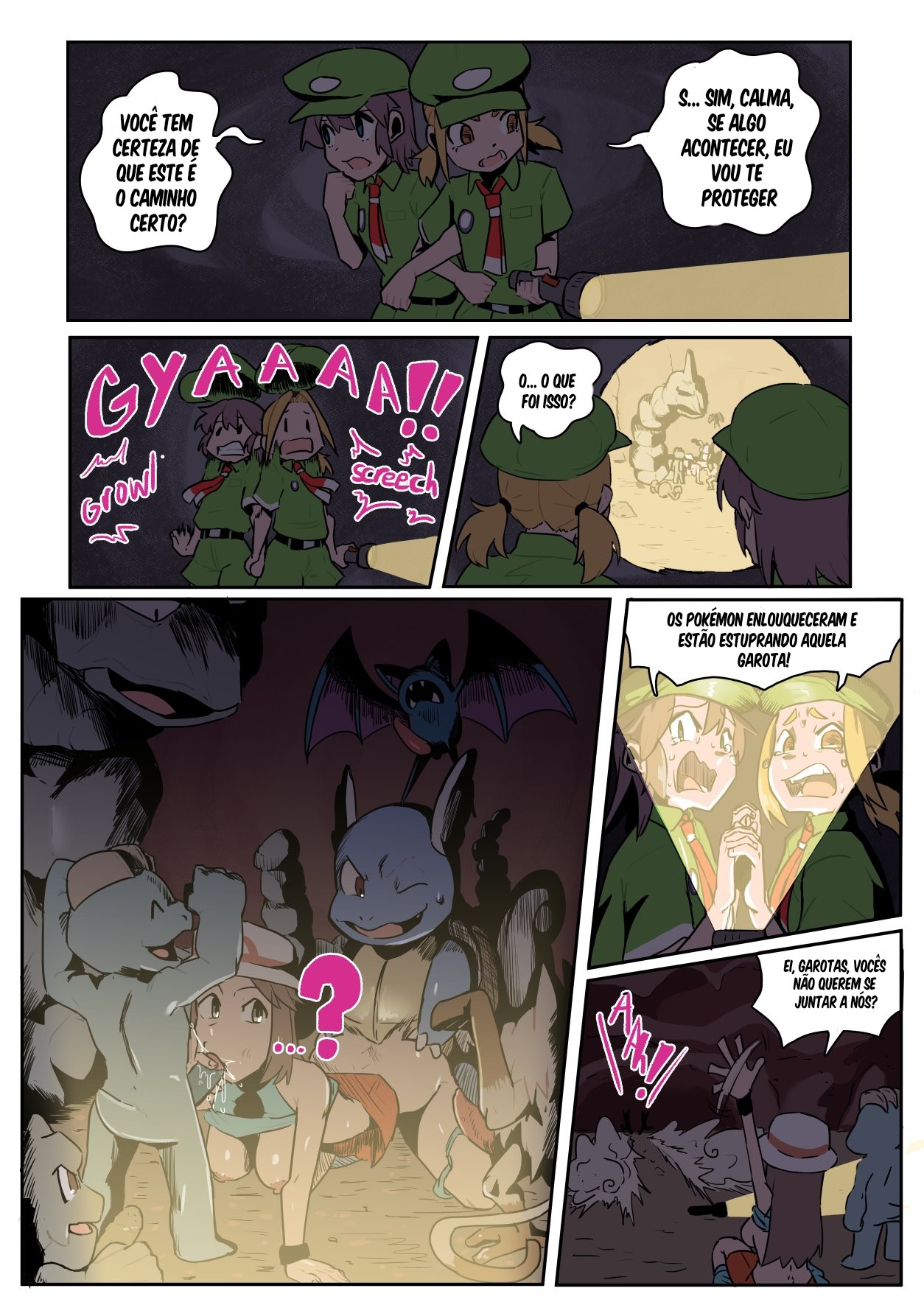Pokemon Leafy Green Hentai pt-br 21