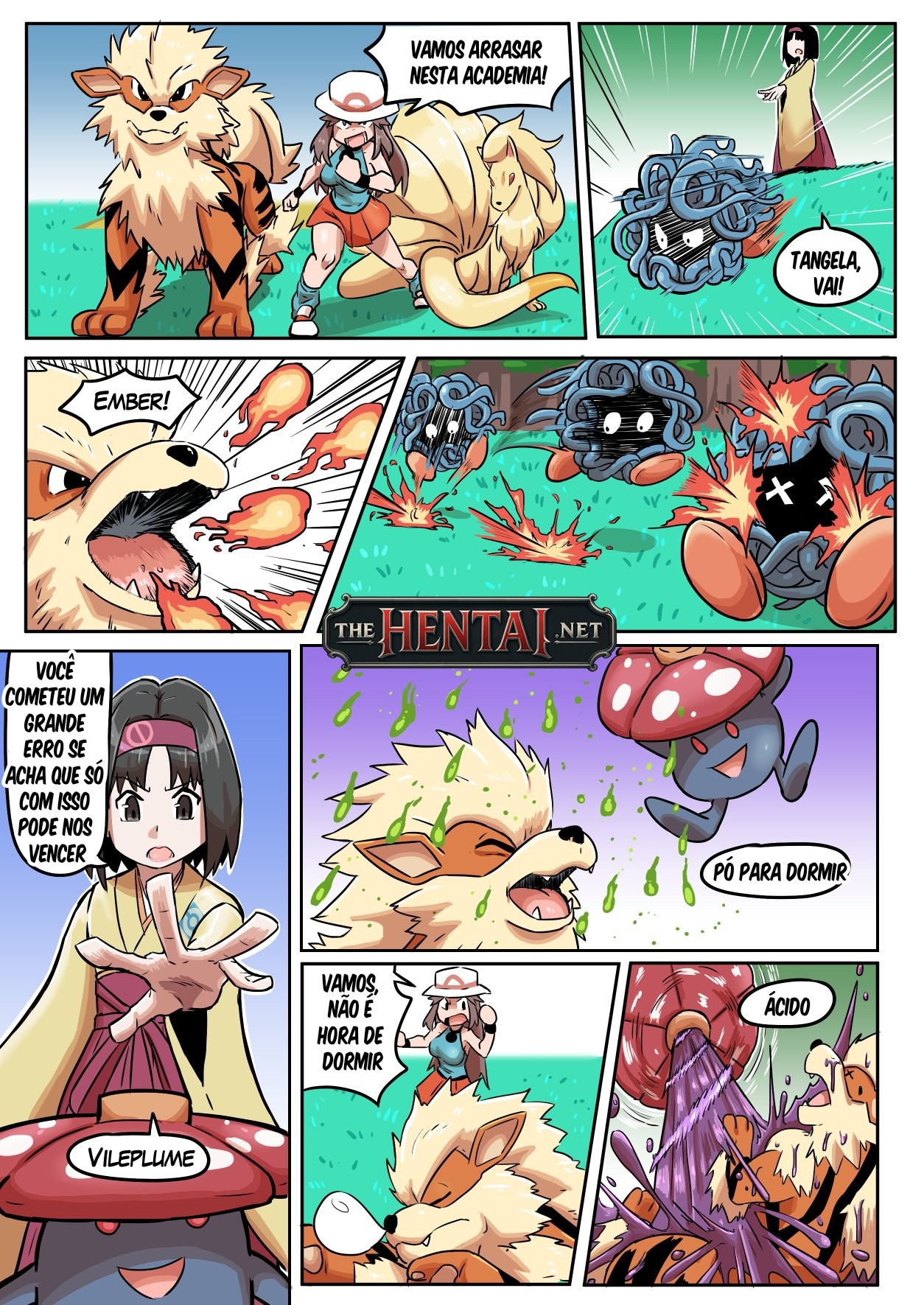 Pokemon Leafy Green Hentai pt-br 29