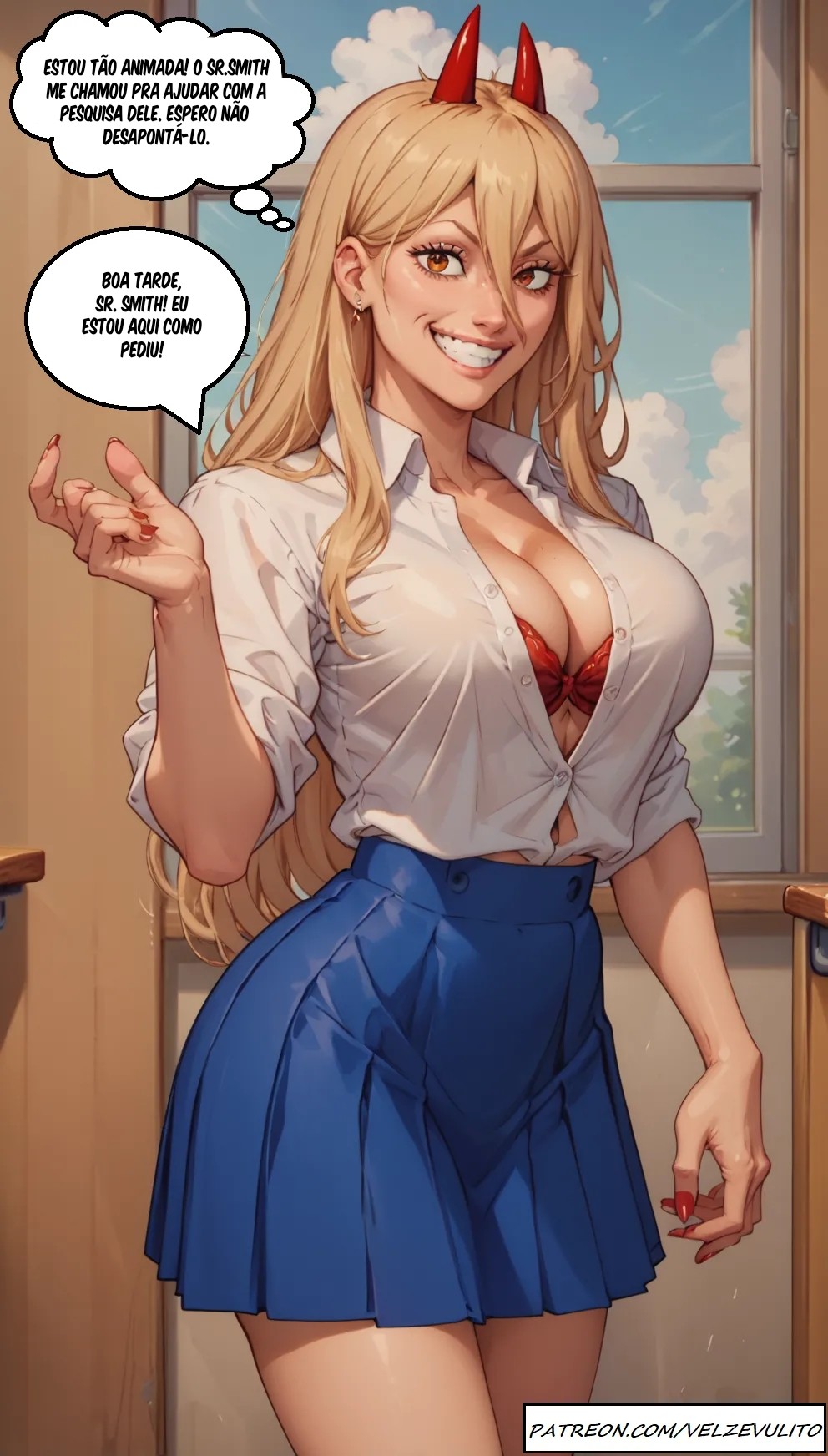 Power's School Adventures  Hentai pt-br 02