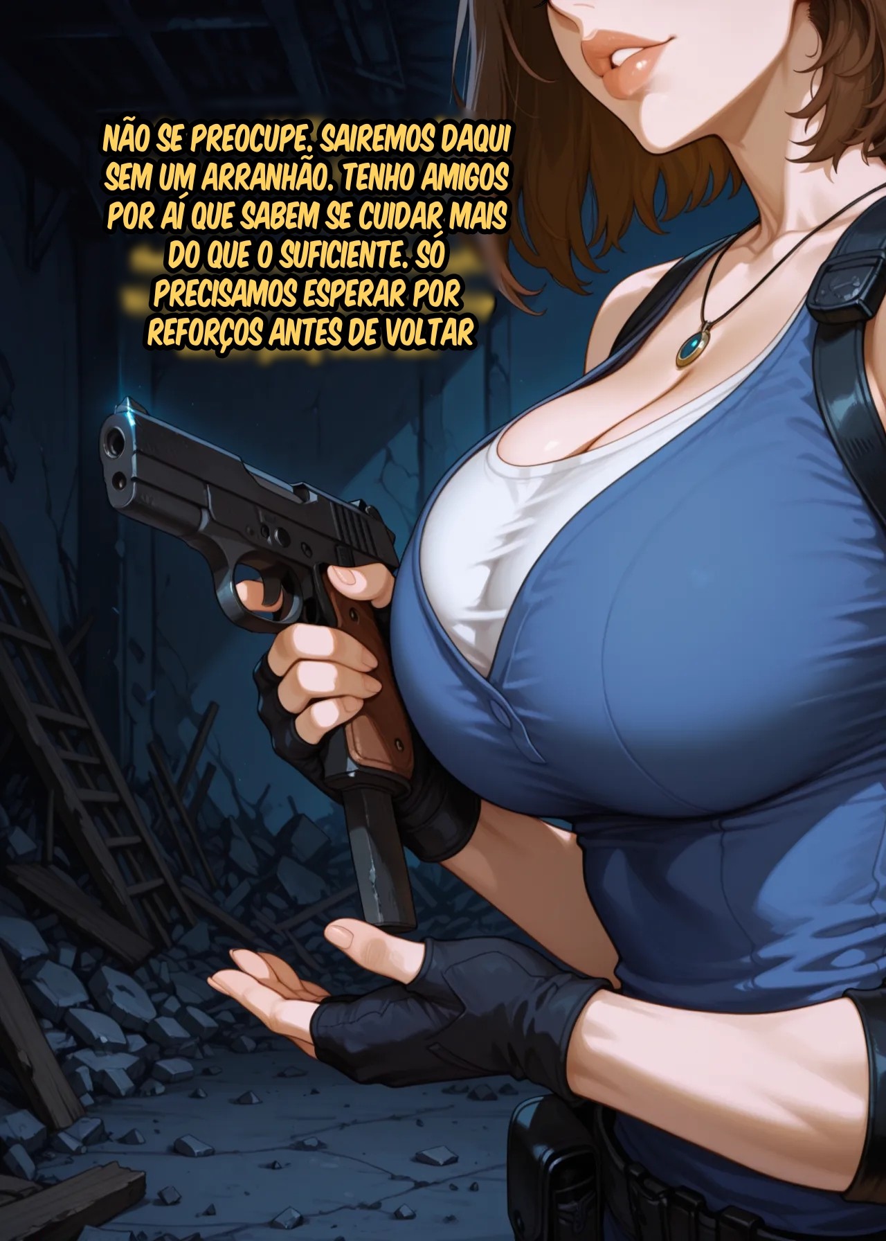 Resident Evil: A New Threat  Hentai pt-br 02