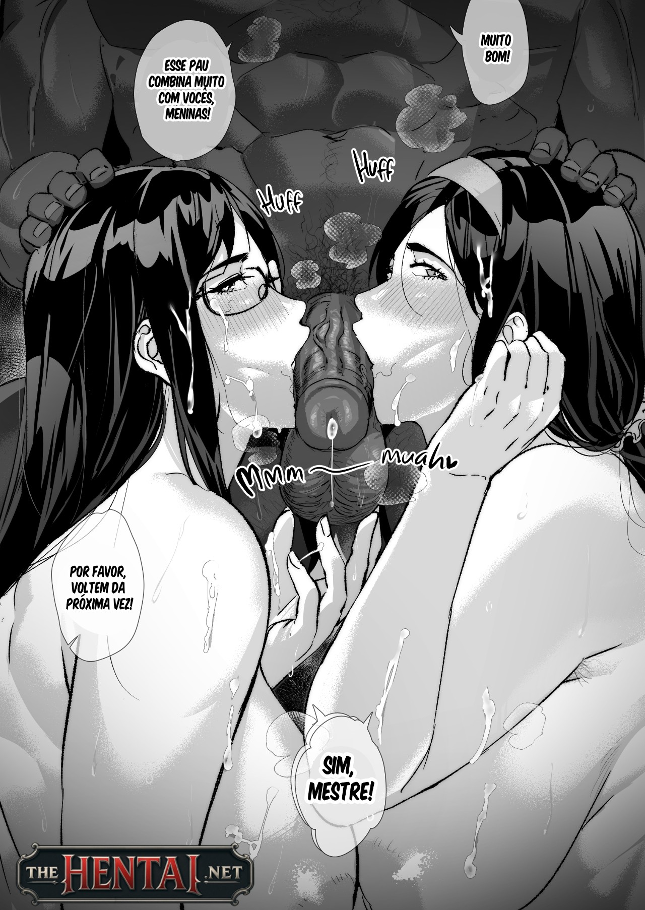 Reza And Lin Threesome Hentai pt-br 09