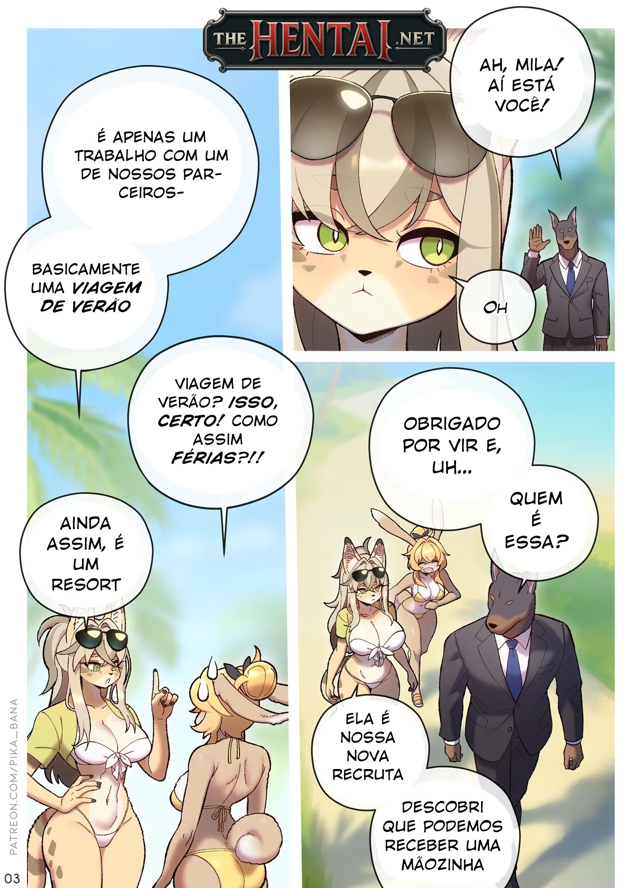 Summer Workcation Hentai pt-br 03