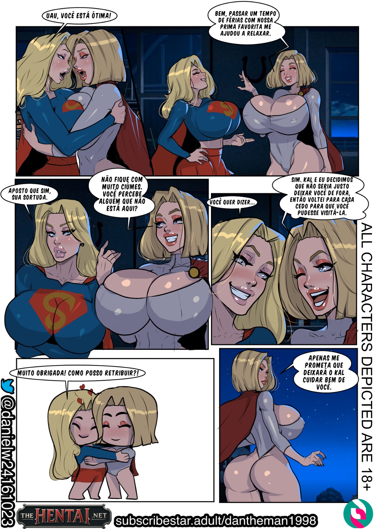 Superman's Super Sluts By Lasga Claven Part 2 Hentai pt-br 07