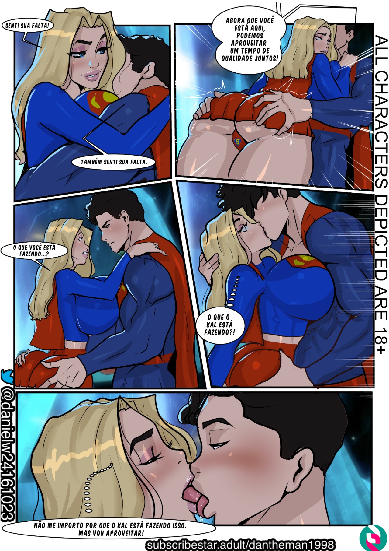 Superman's Super Sluts By Lasga Claven Part 2 Hentai pt-br 09