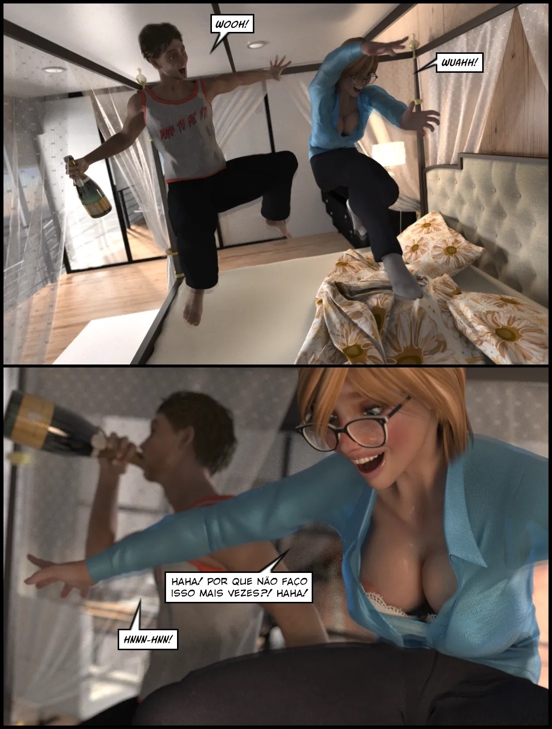 The Deliciously Awkward Family Bubble Part 5 Hentai pt-br 11