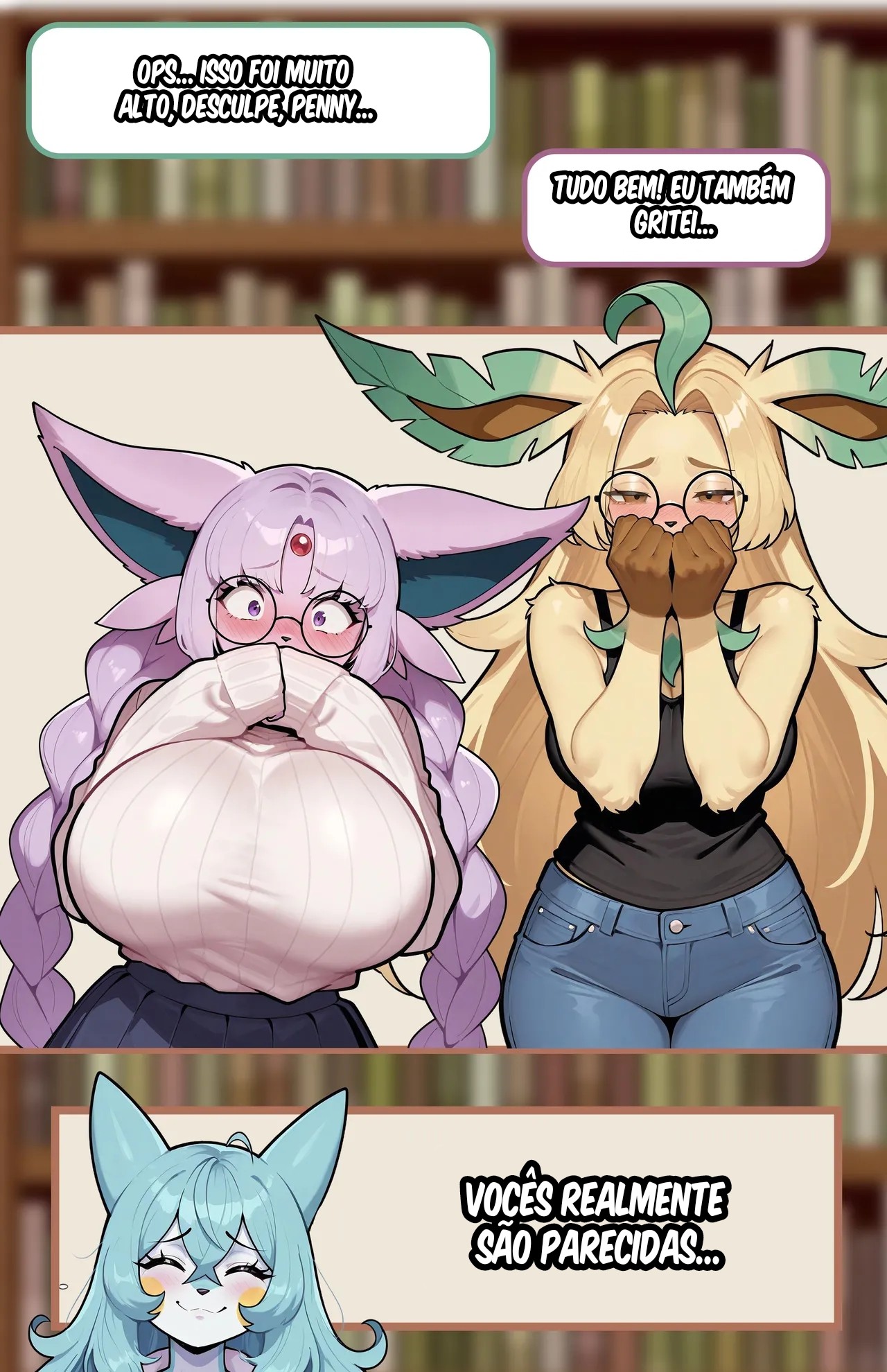 The Eevee Sisters Hentai pt-br 18