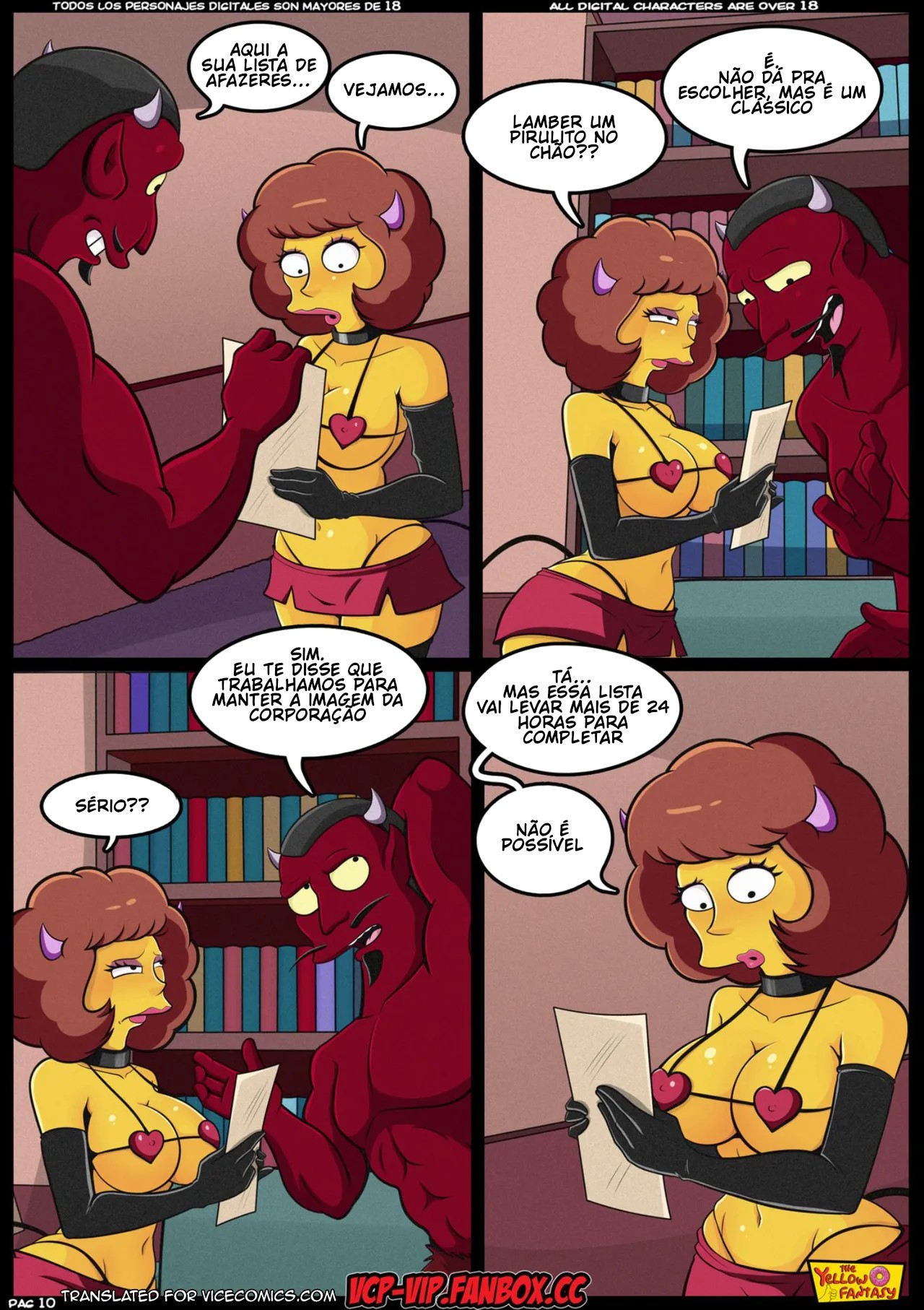The Yellow Fantasy Part 16: The List Hentai pt-br 11