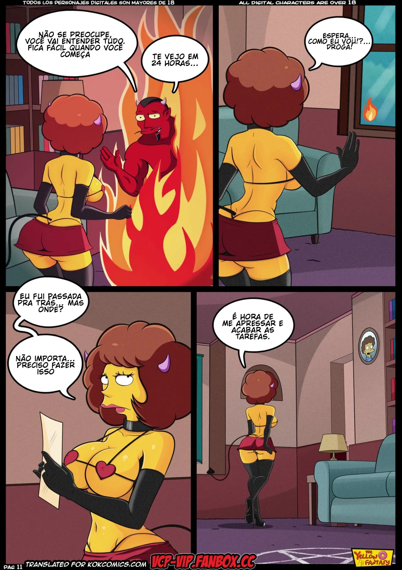 The Yellow Fantasy Part 16: The List Hentai pt-br 12