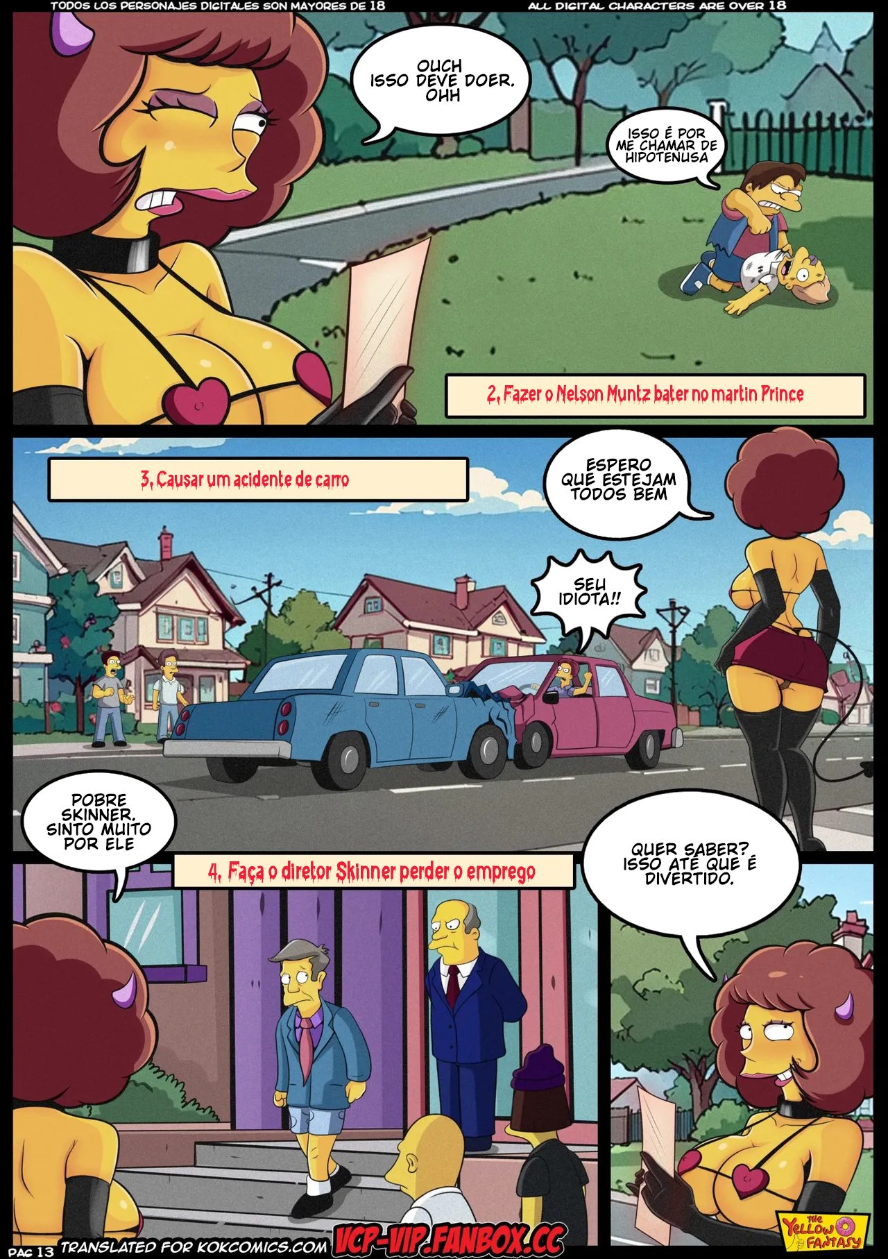 The Yellow Fantasy Part 16: The List Hentai pt-br 14