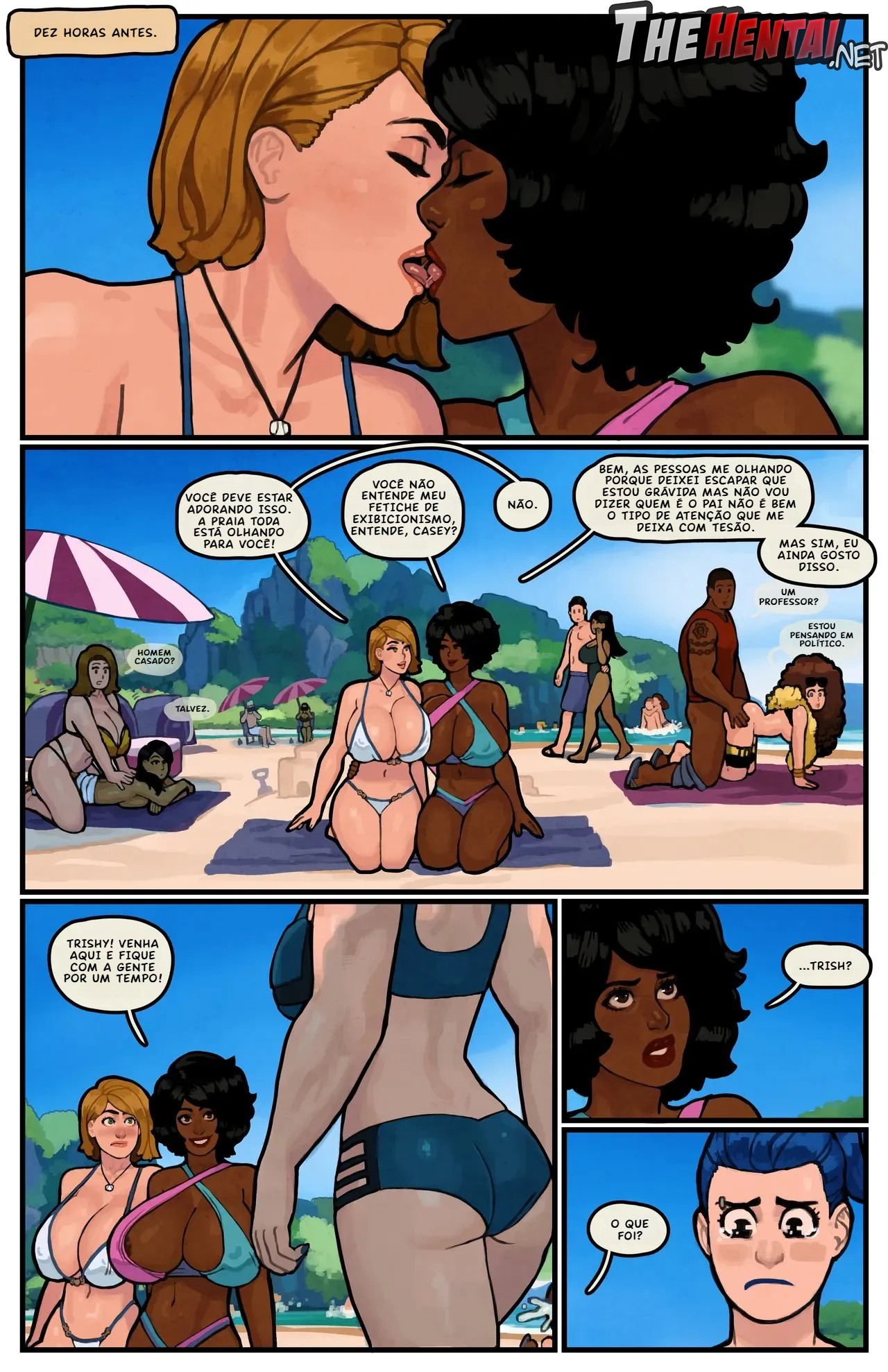 This Romantic World 11: Wet Wild Rumble Hentai pt-br 04