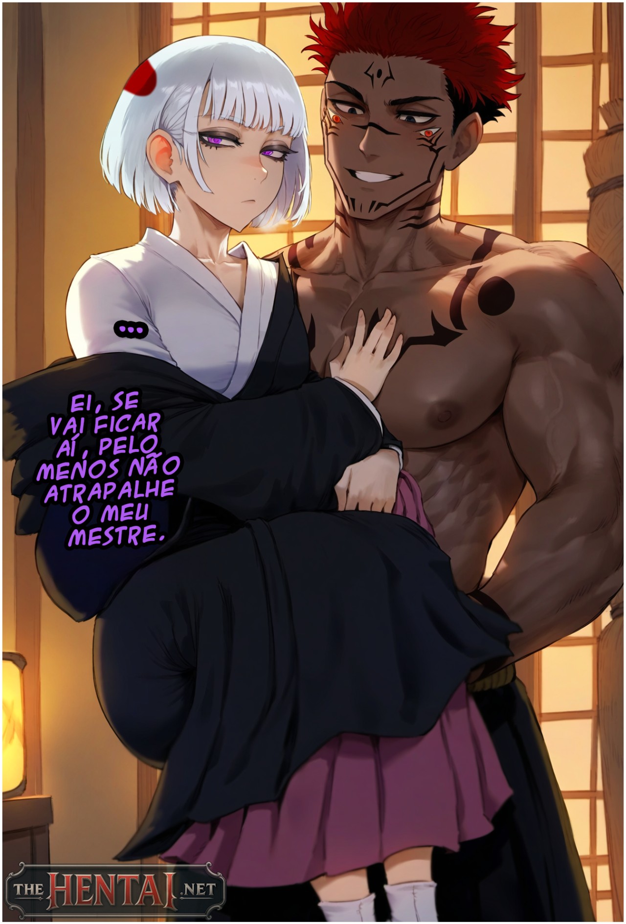 Uraume From Jujutsu Kaisen Hentai pt-br 04