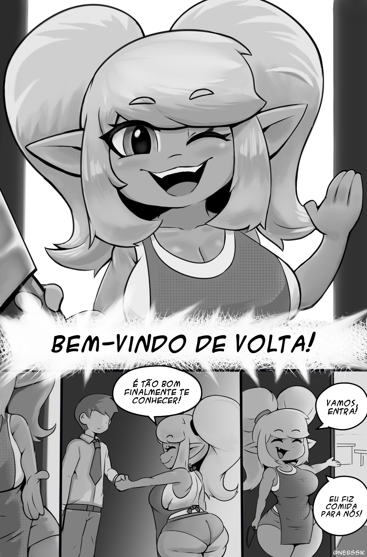Welcome Home, Hero! Hentai pt-br 05
