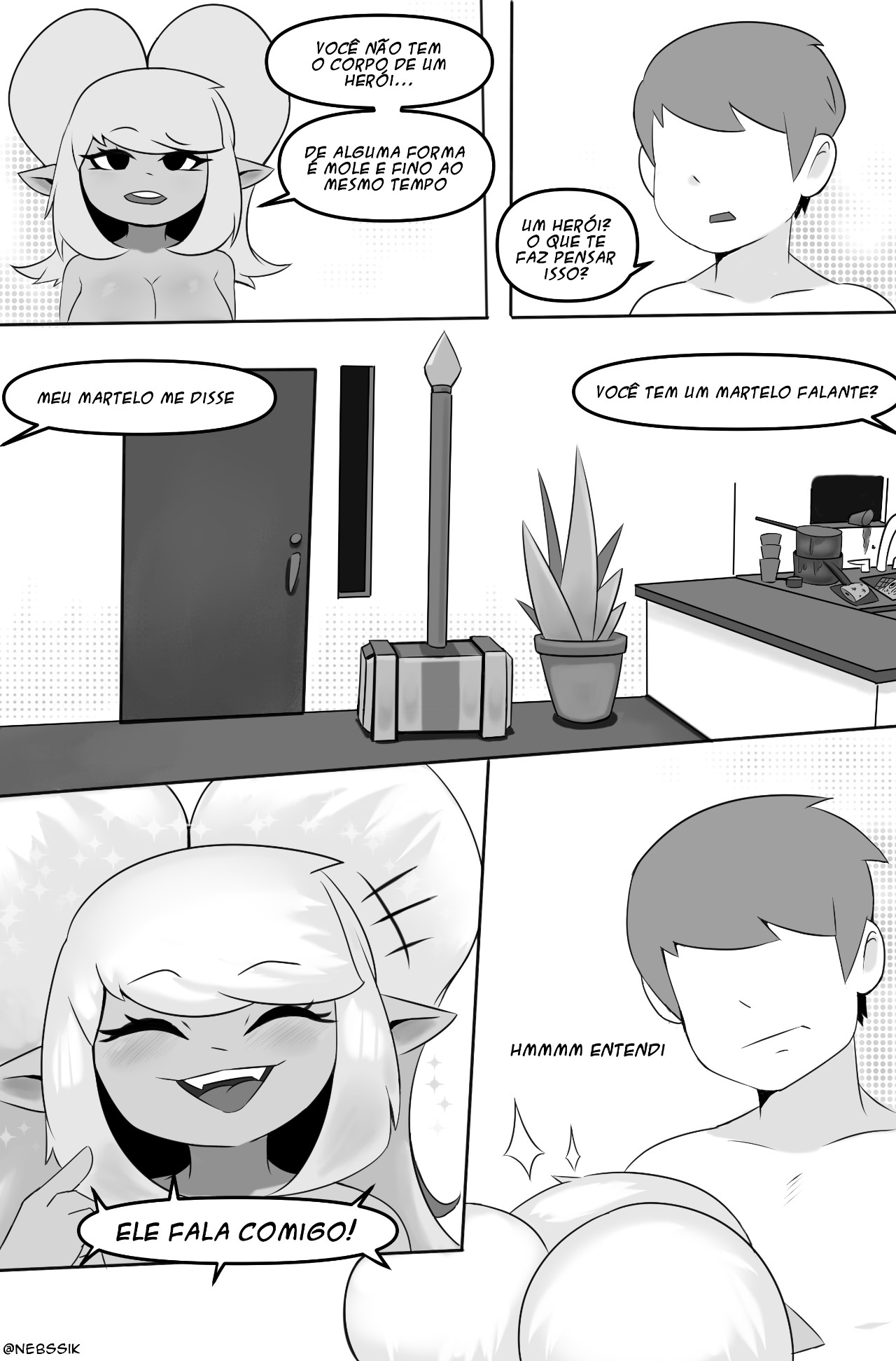 Welcome Home, Hero! Hentai pt-br 15