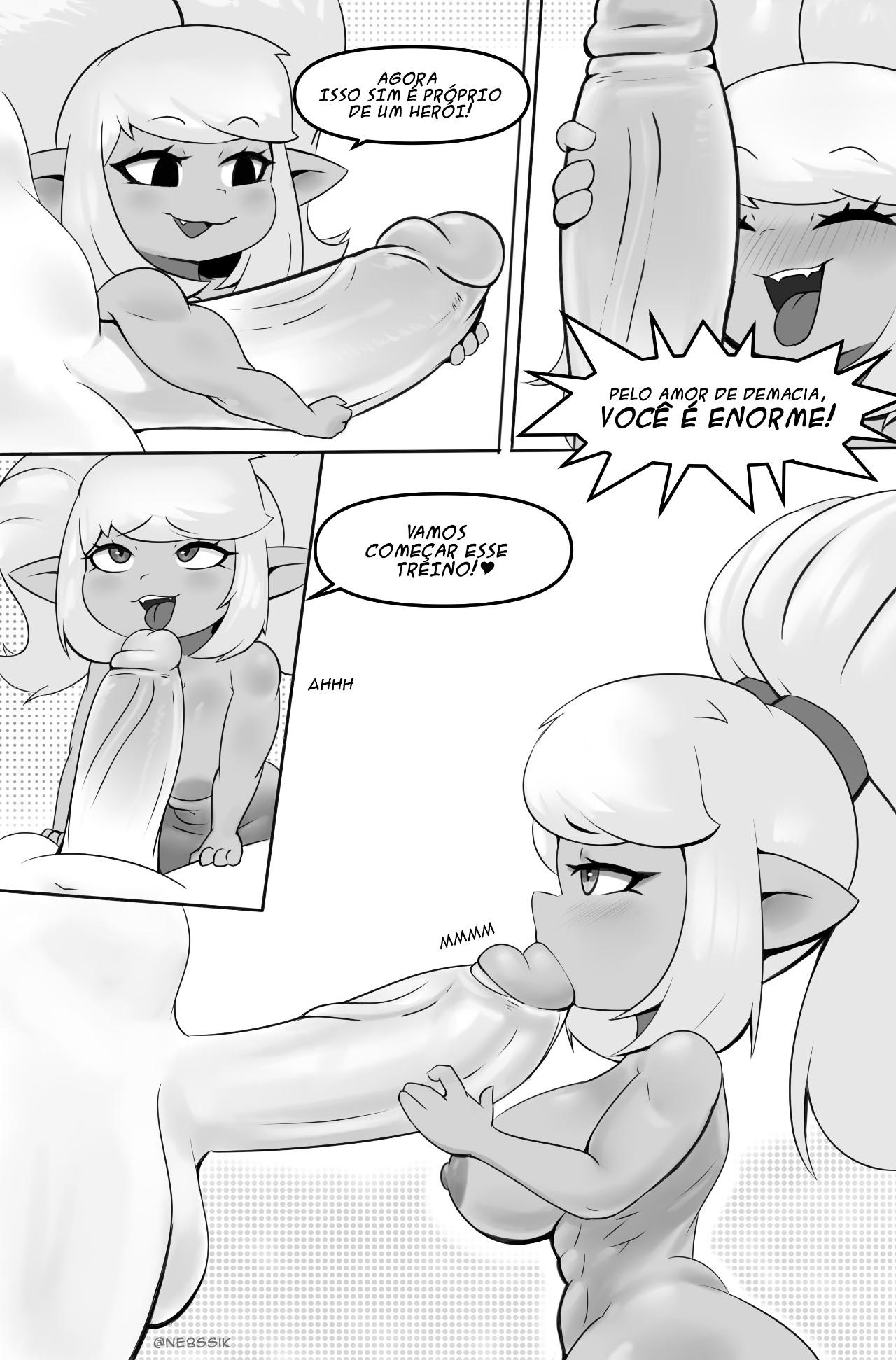 Welcome Home, Hero! Hentai pt-br 18