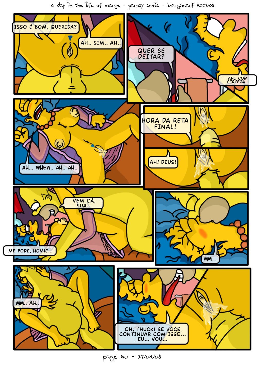 A Day In The Life Of Marge Hentai pt-br 21