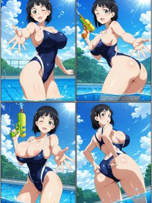 AI Generated: Suguha Kirigaya Hentai pt-br 02