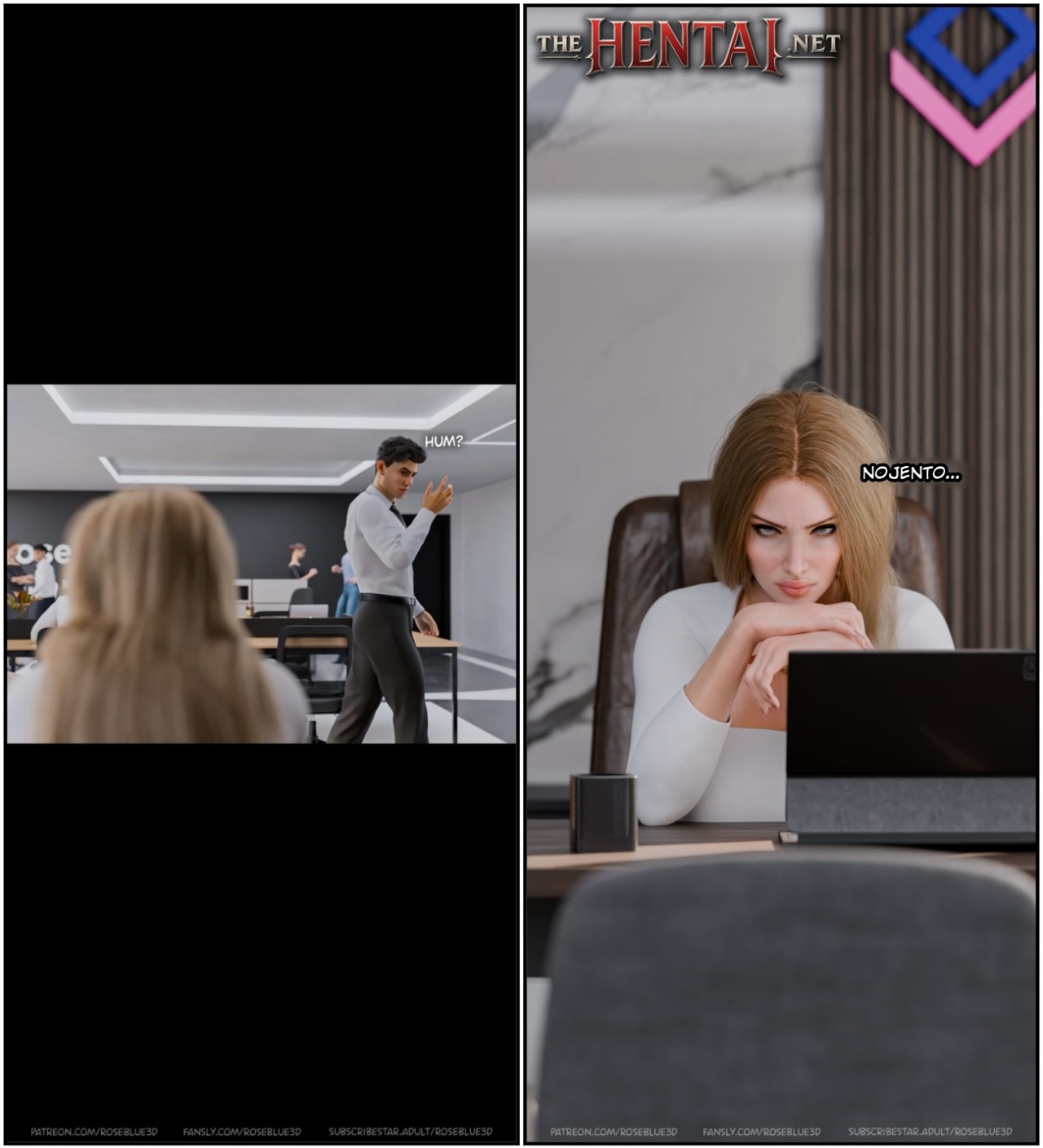 Dismissed By Rose Blue 3D Part 4 Hentai pt-br 36