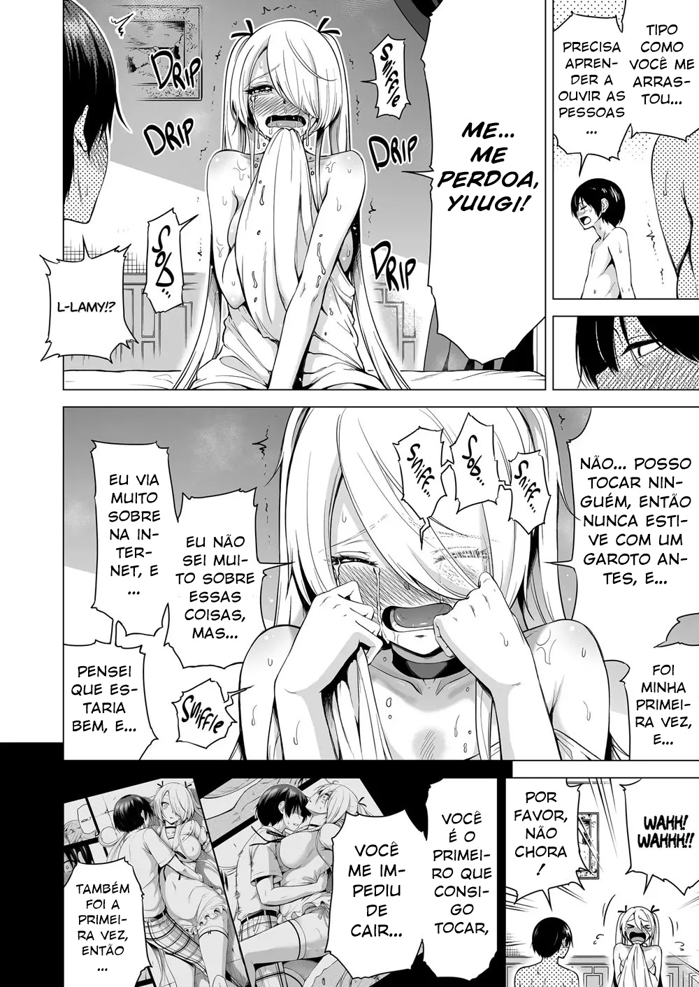 Hands-On Draining With Three Succubus Sisters Part 1: Lamy's Secret Hentai pt-br 79