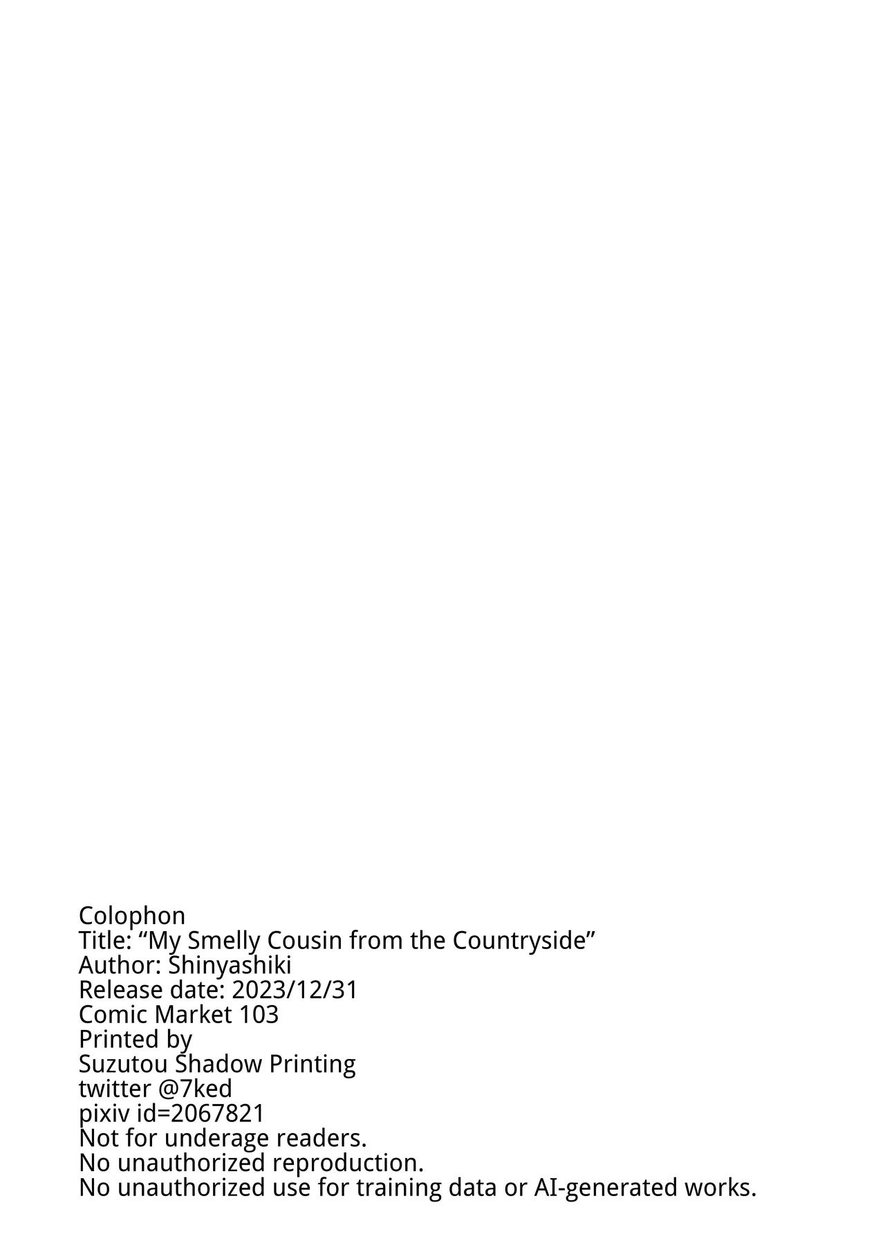 My Smelly Cousin From The Countryside Hentai pt-br 68