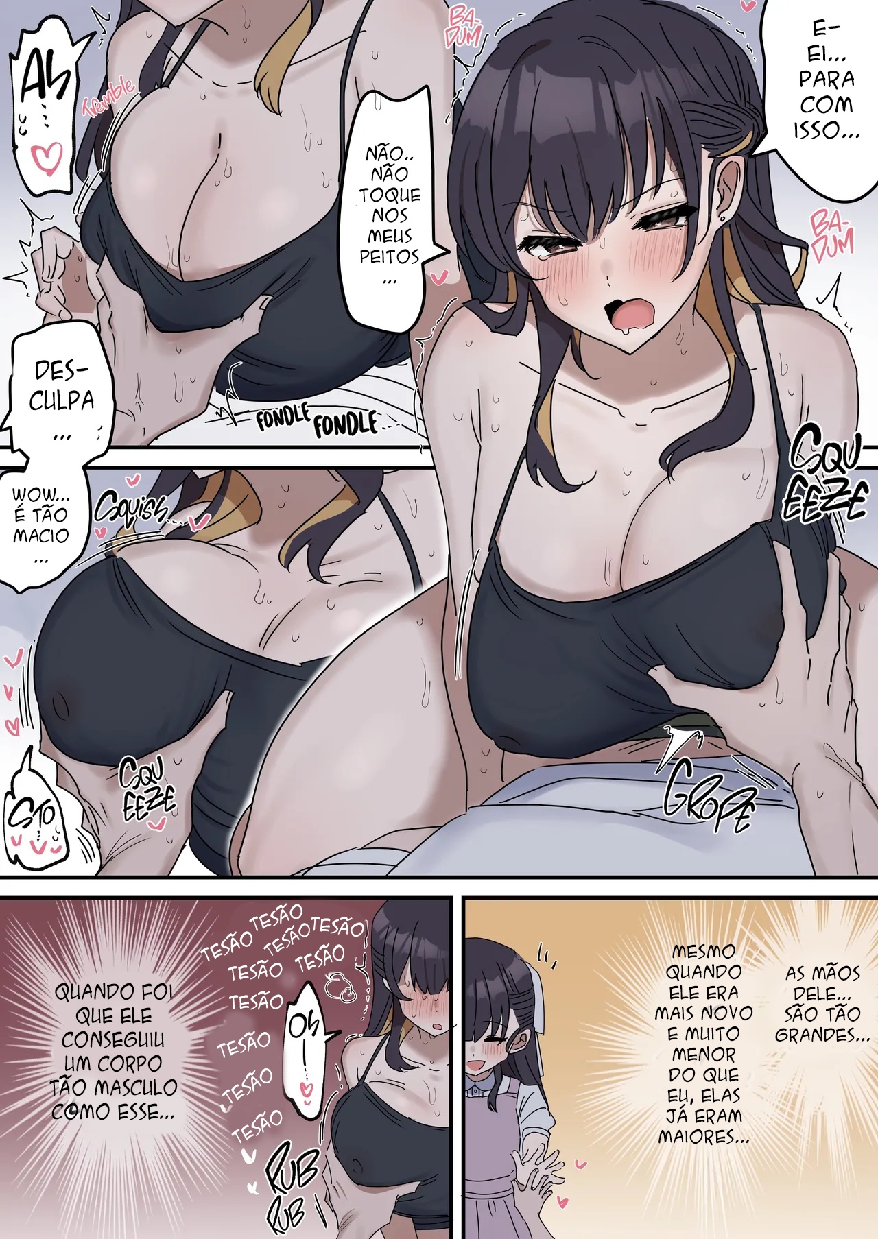 Pseudo Sex S*blings Hentai pt-br 17