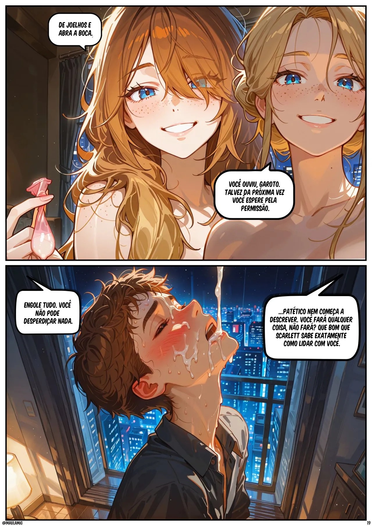 Scarlett Blaze Part 14: Obedience Unleashed  Hentai pt-br 20