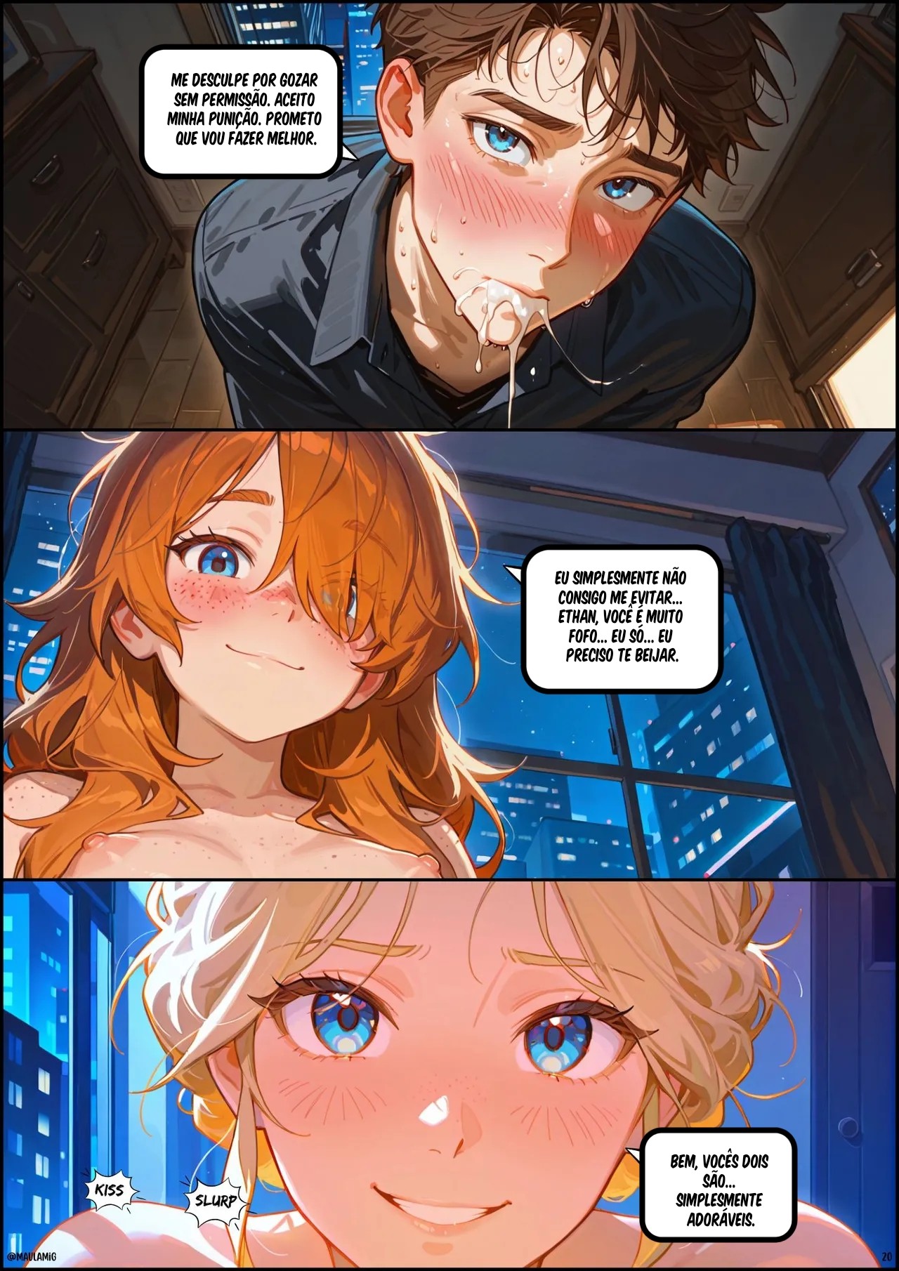 Scarlett Blaze Part 14: Obedience Unleashed  Hentai pt-br 21