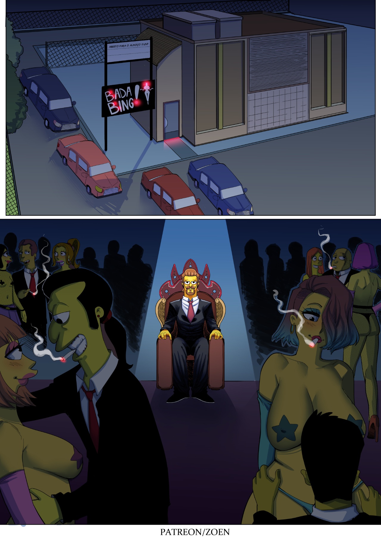 The Simpsons "Bad Boy" Hentai pt-br 87