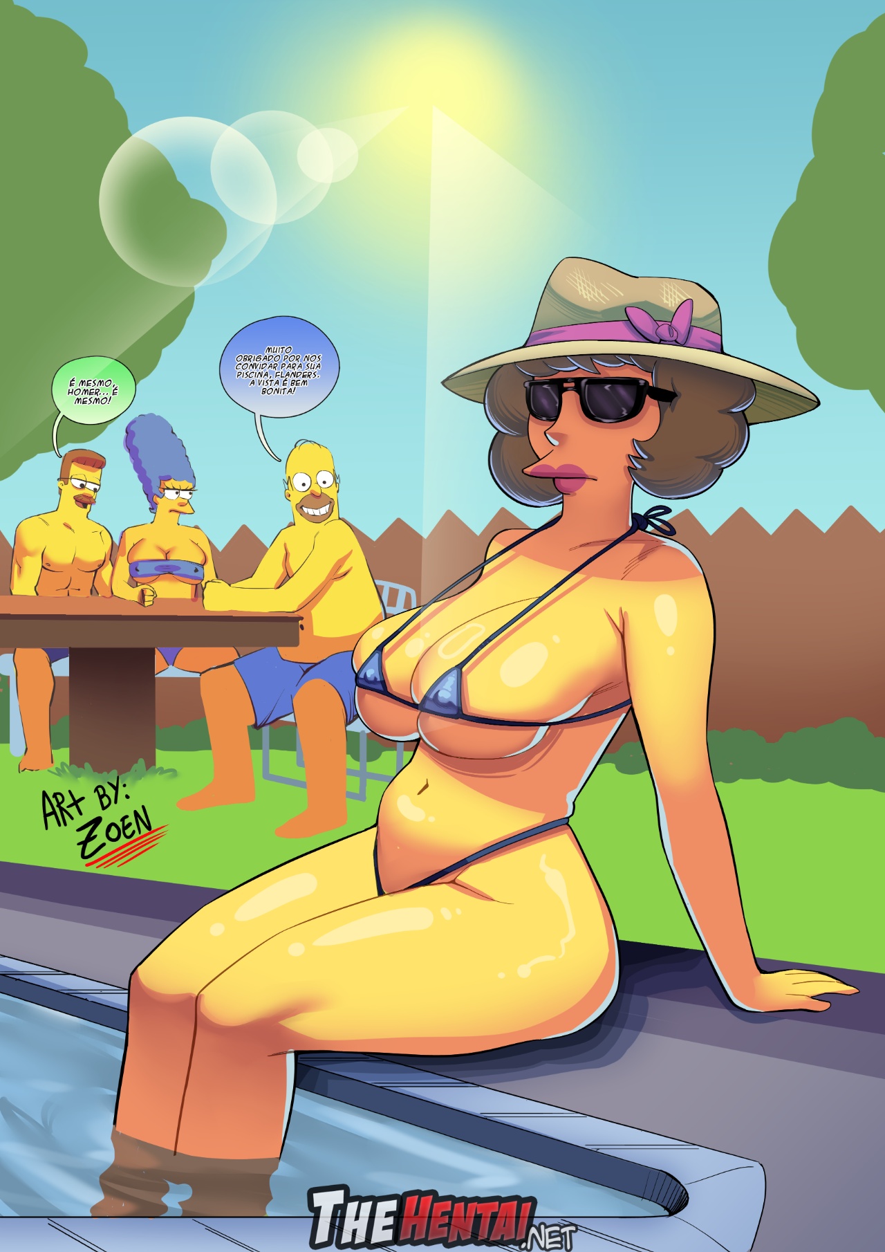 The Simpsons "Bad Boy" Hentai pt-br 90