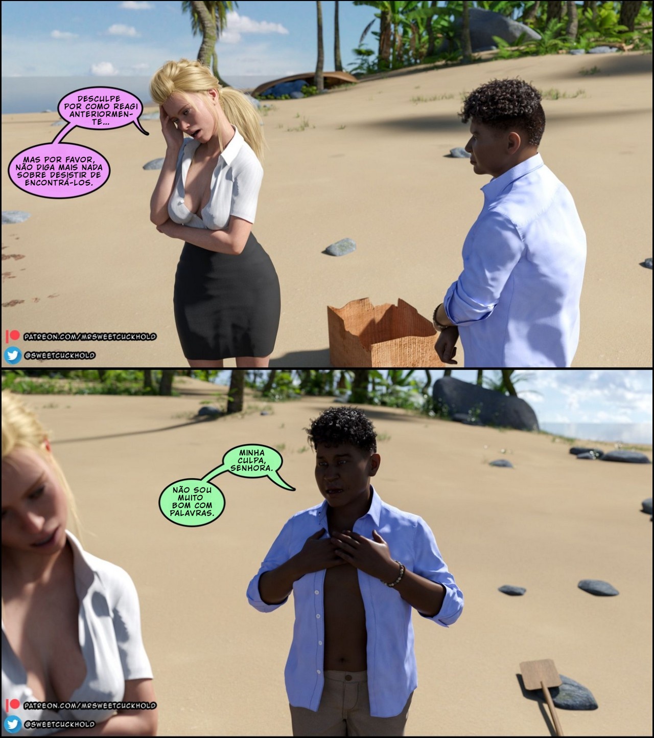 Uninhabited Island Hentai pt-br 08