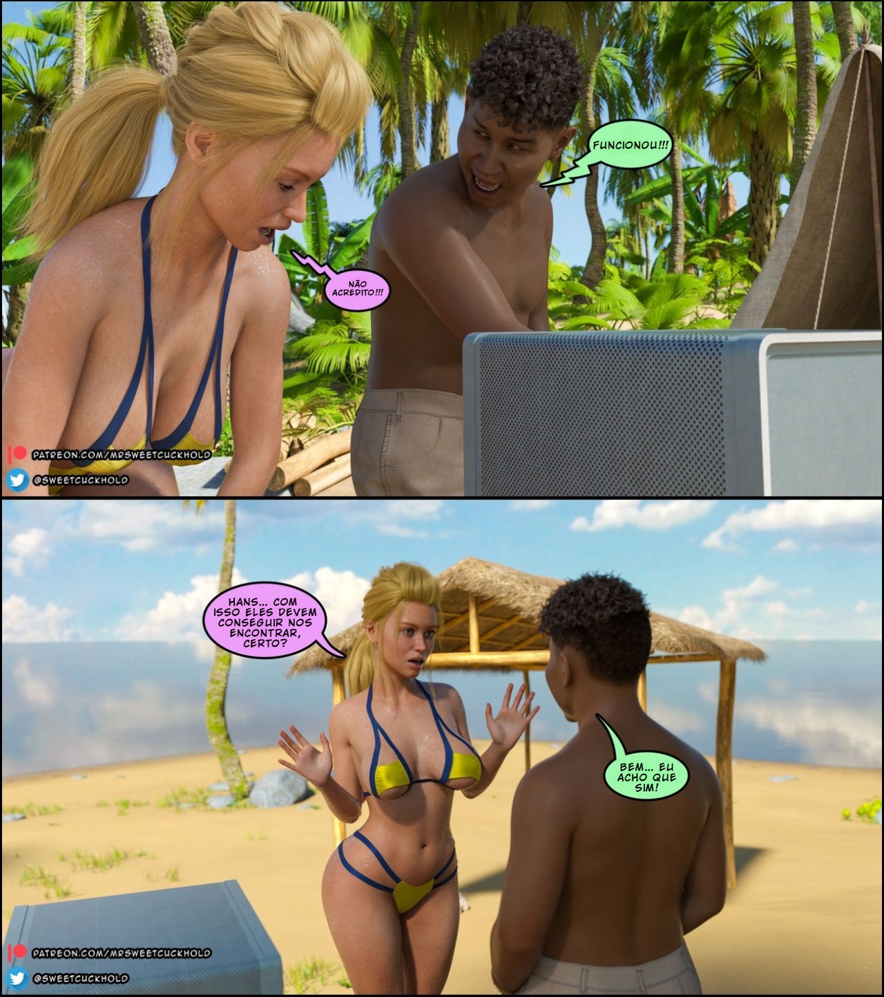 Uninhabited Island Hentai pt-br 26